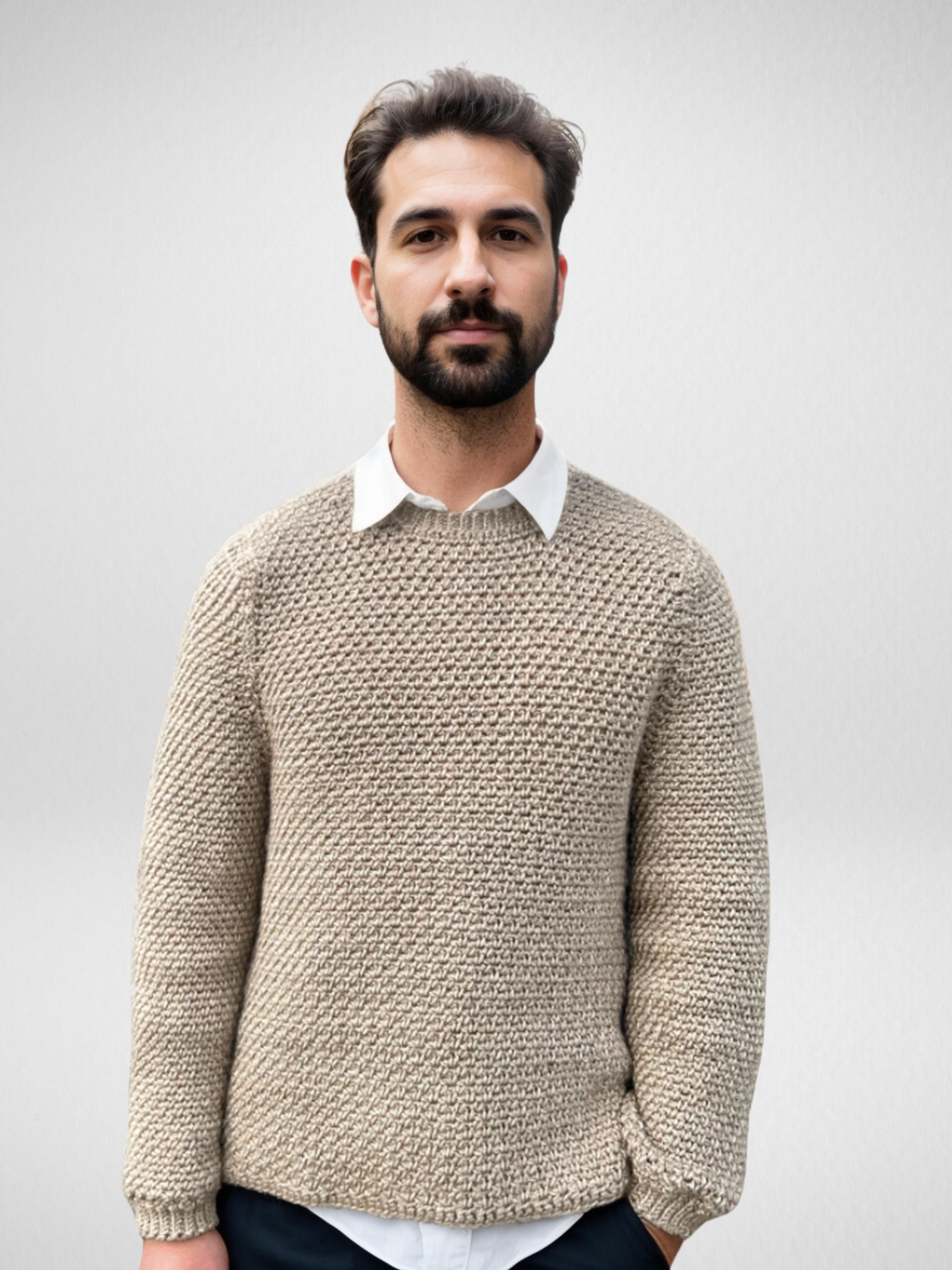 Handmade crochet Urban Chic Sweater by Mon Crochet
