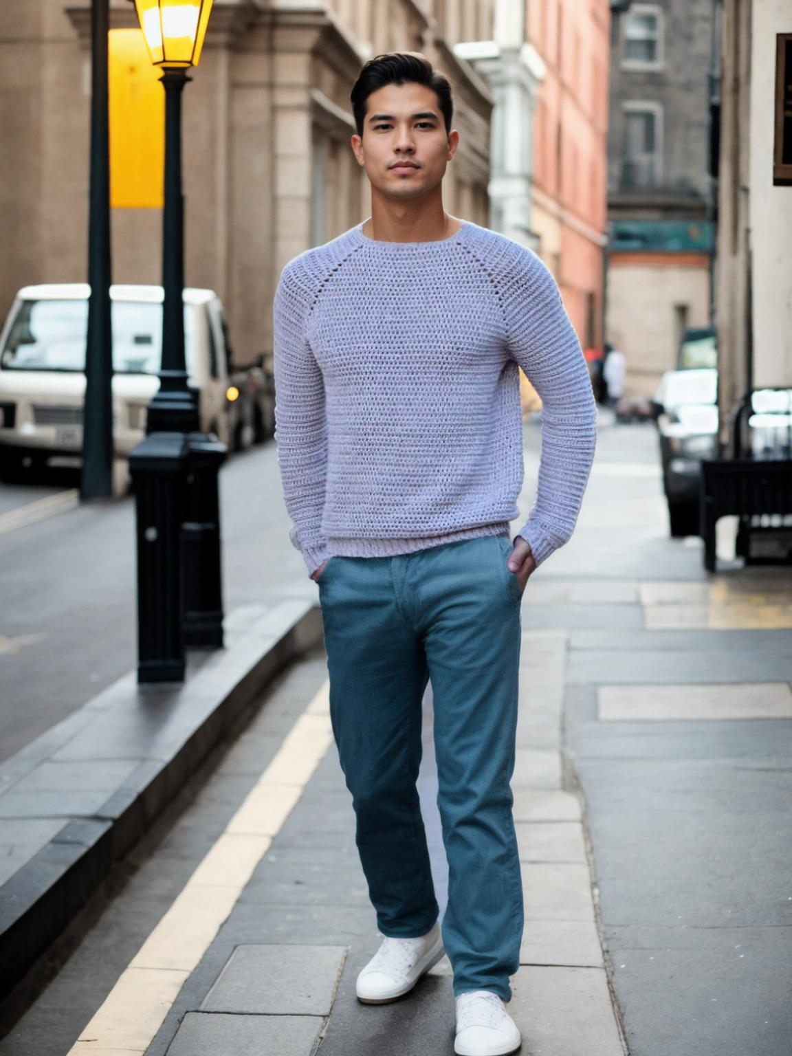 Handmade crochet Casual Comfort Sweater by Mon Crochet