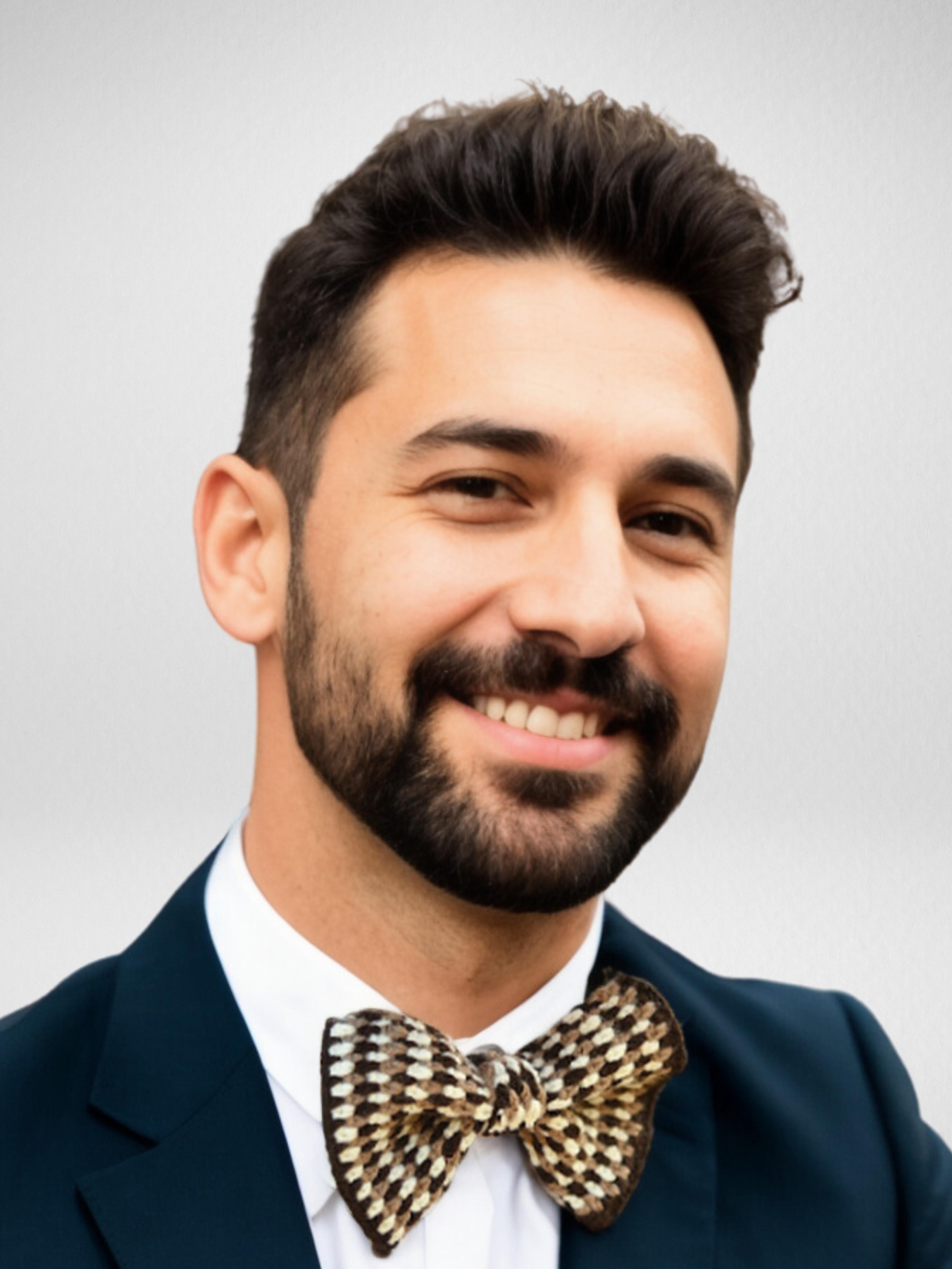Chessboard Bow Tie