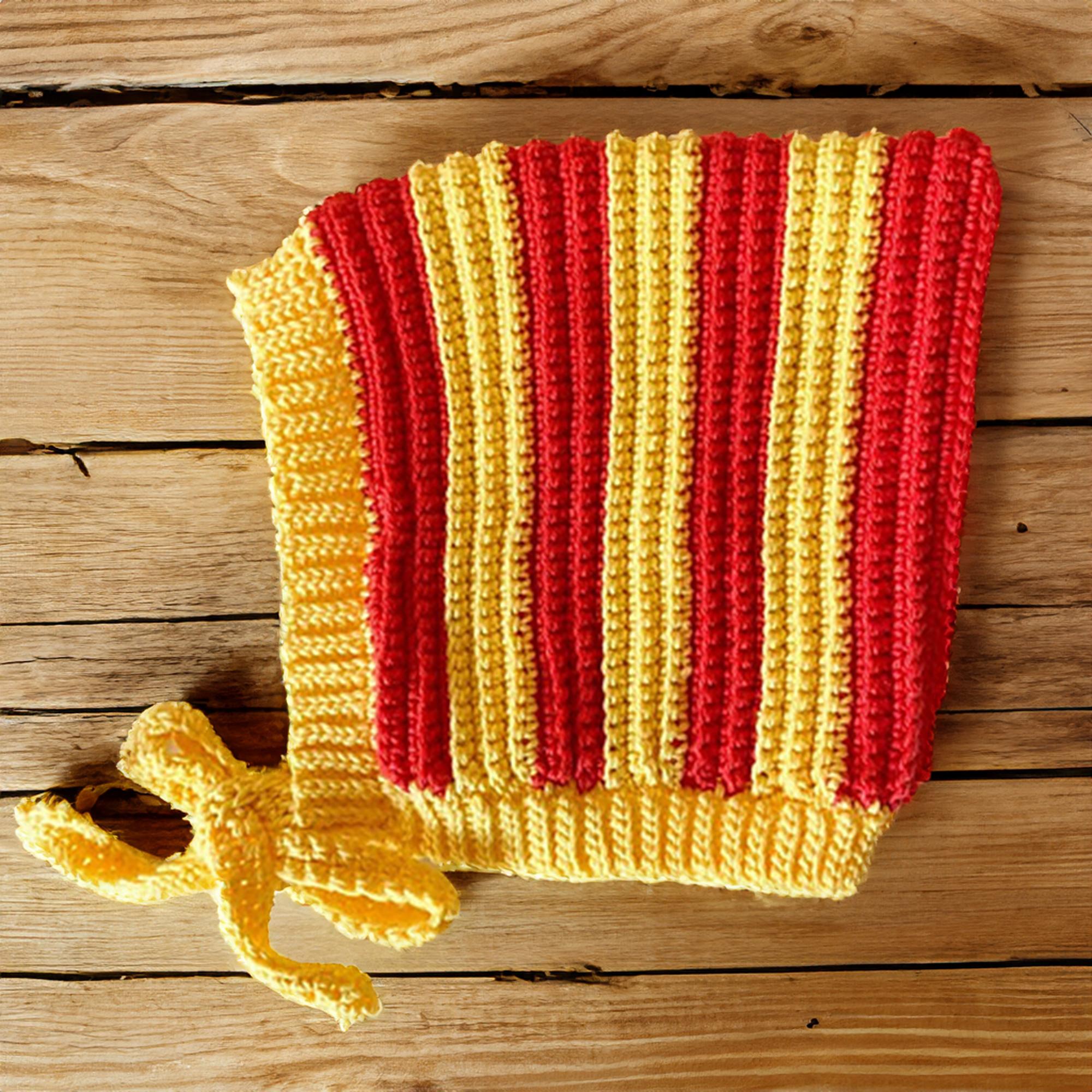 Vibrant Ribbed Bonnet