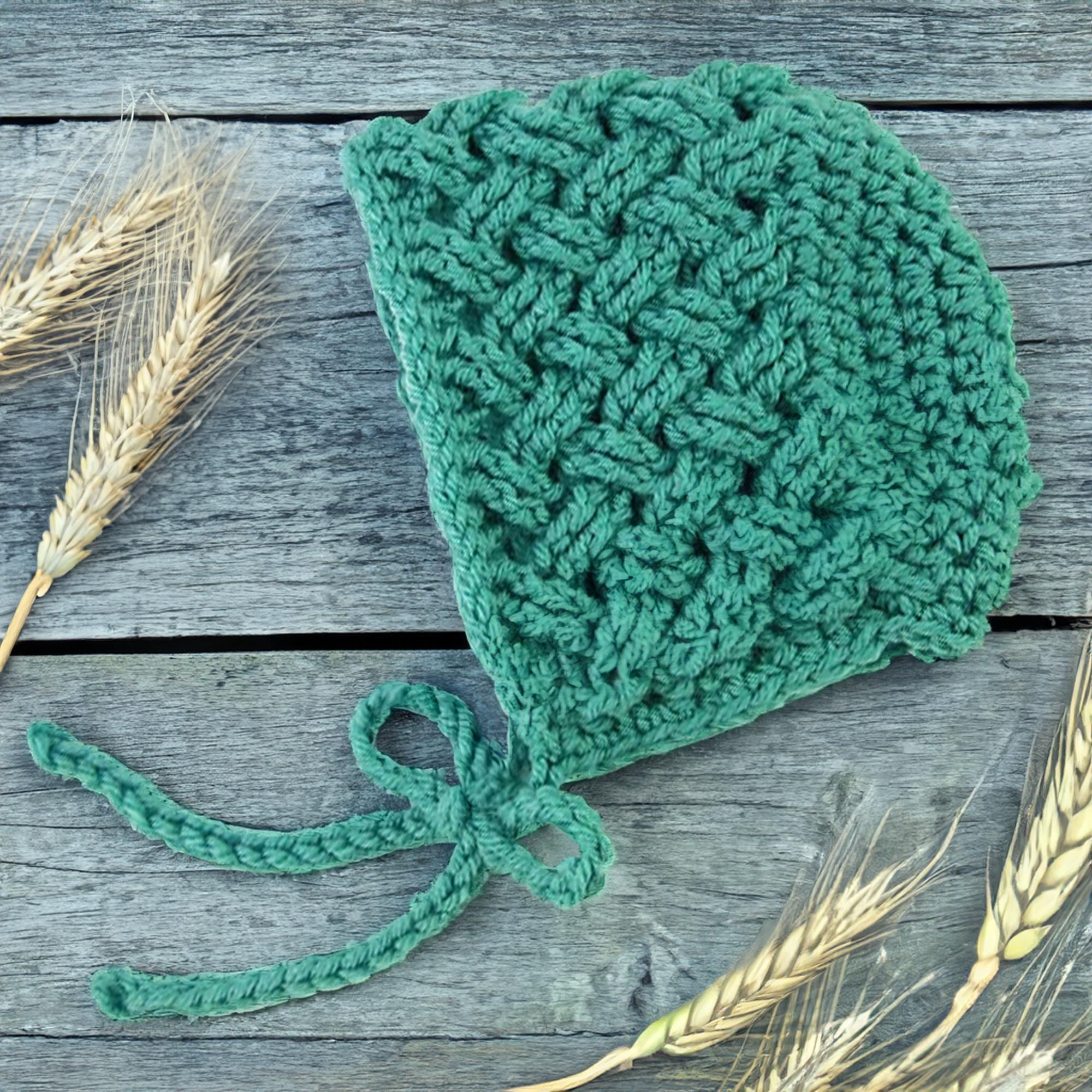 Comfy Basketweave Bonnet