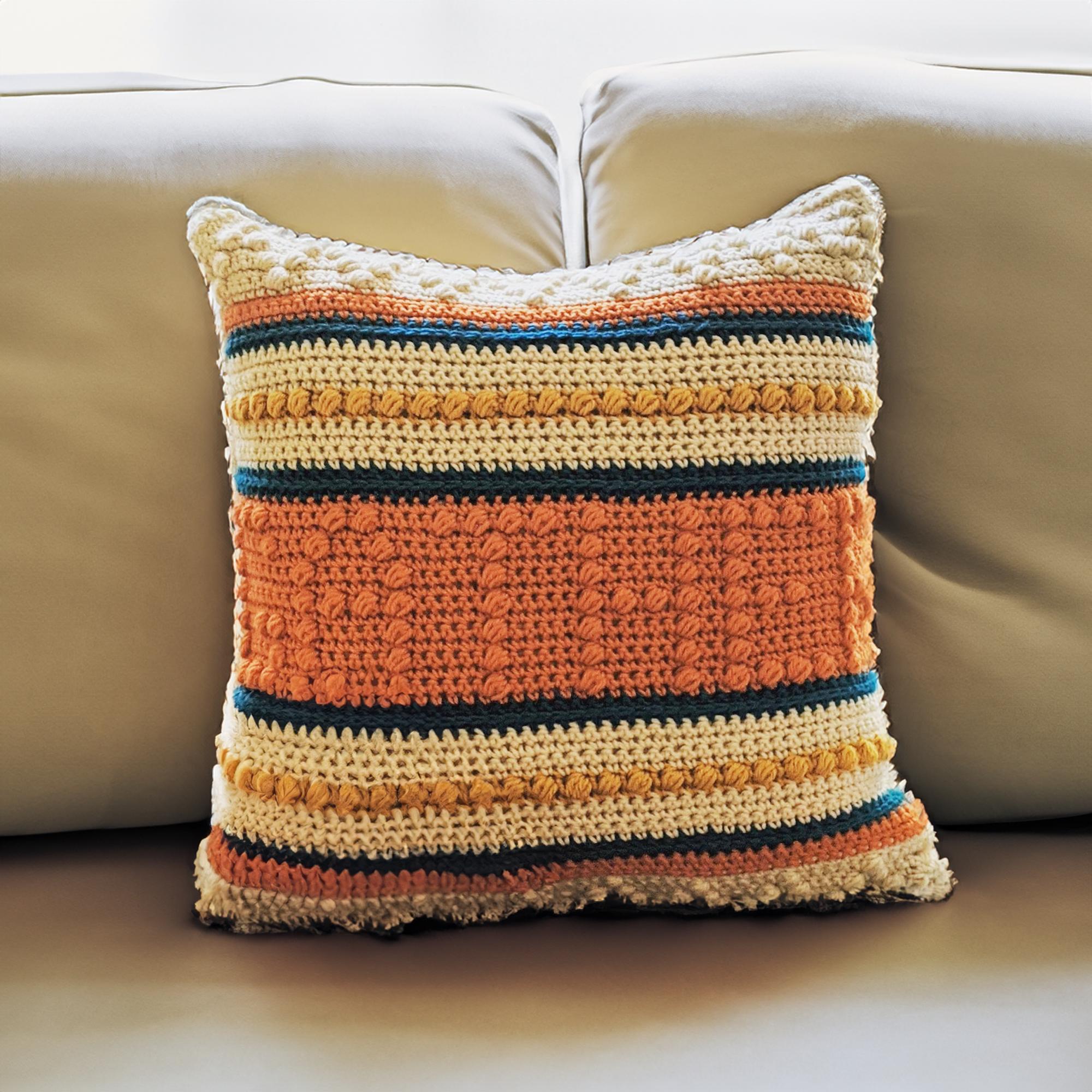 Autumn Harmony Stripes Pillow Cover