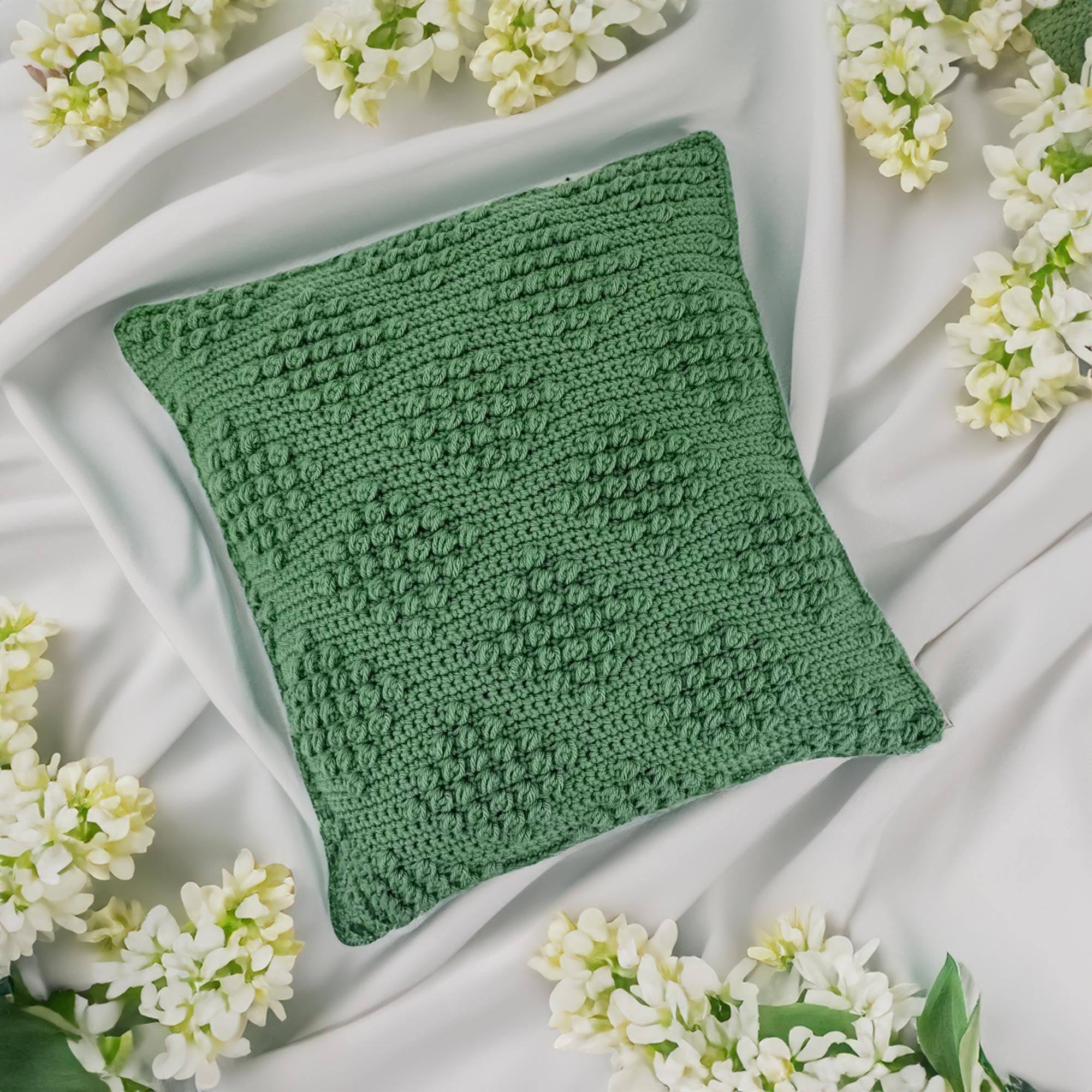 Verdant Bobble Pillow Cover