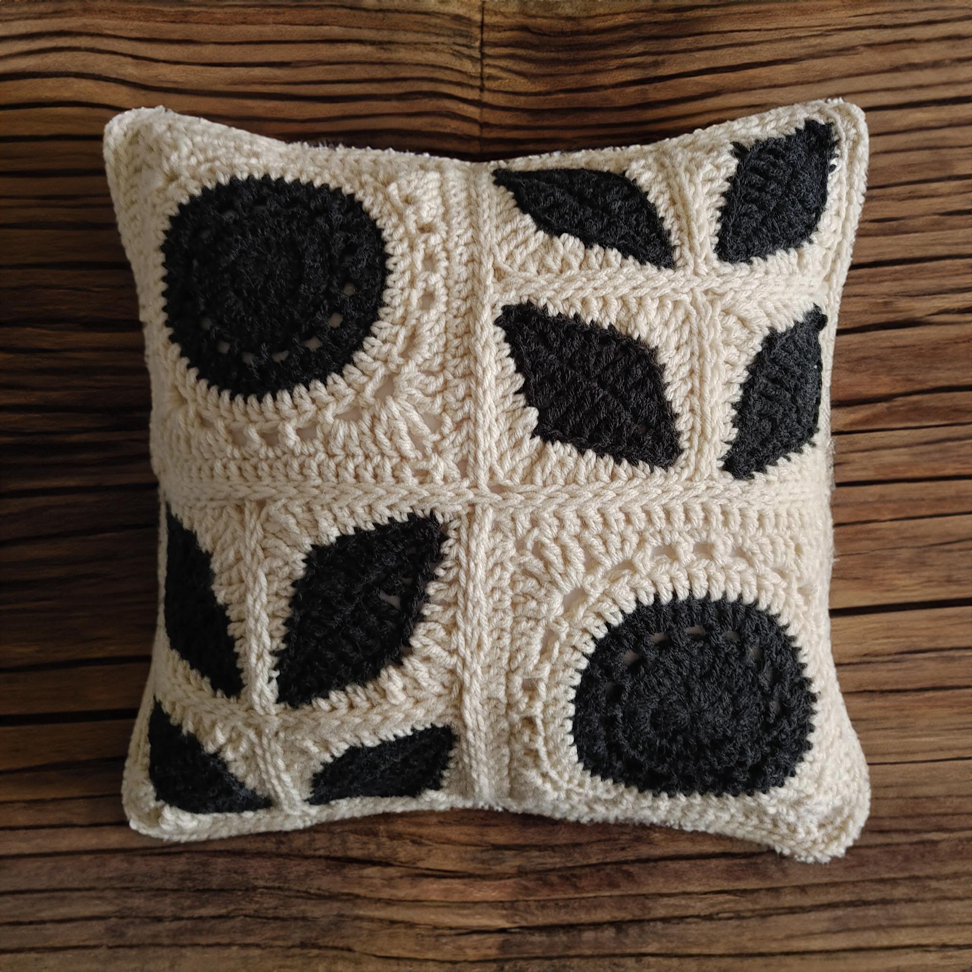 Modern Motif Squares Pillow Cover