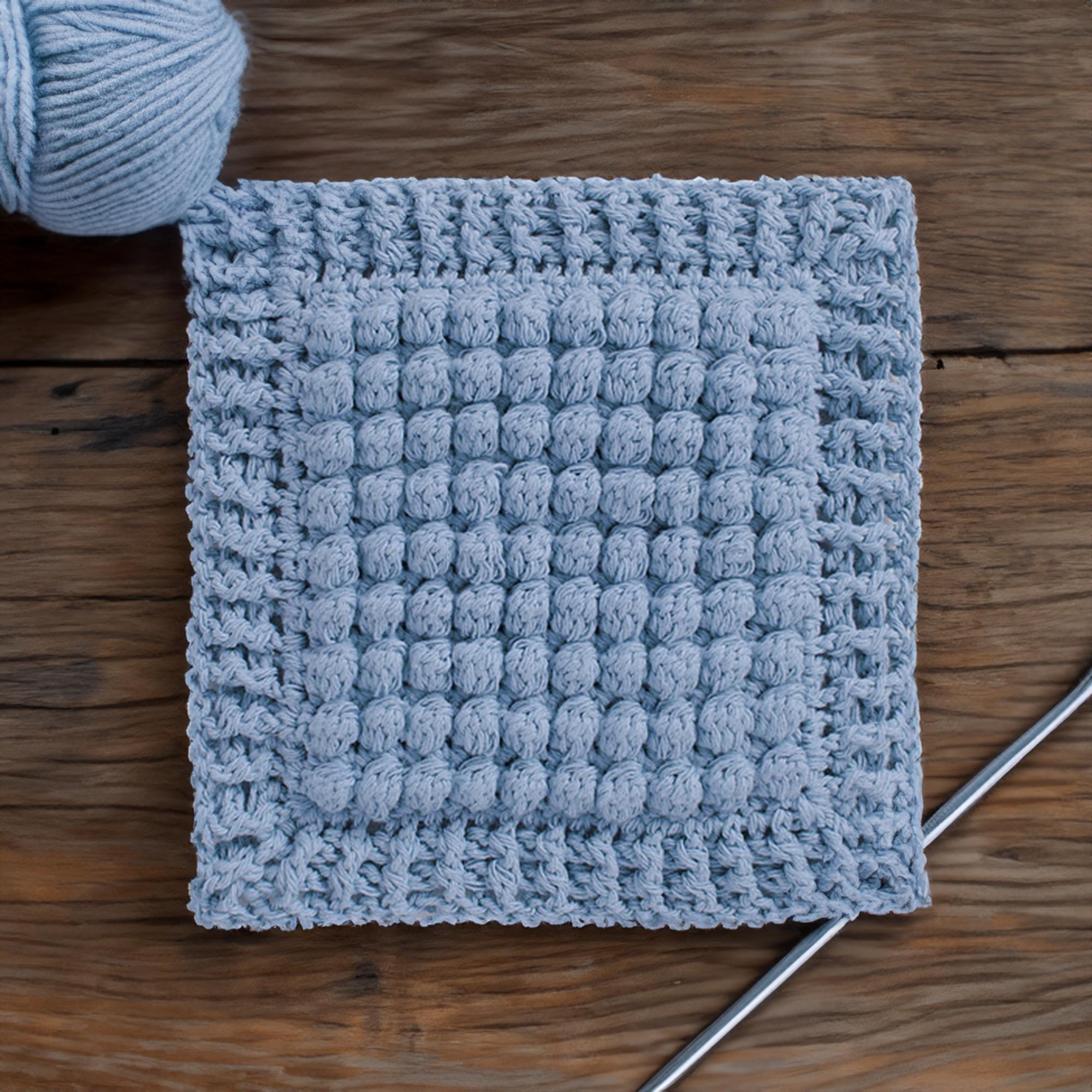 Seasonal Bobble Stitch Potholders