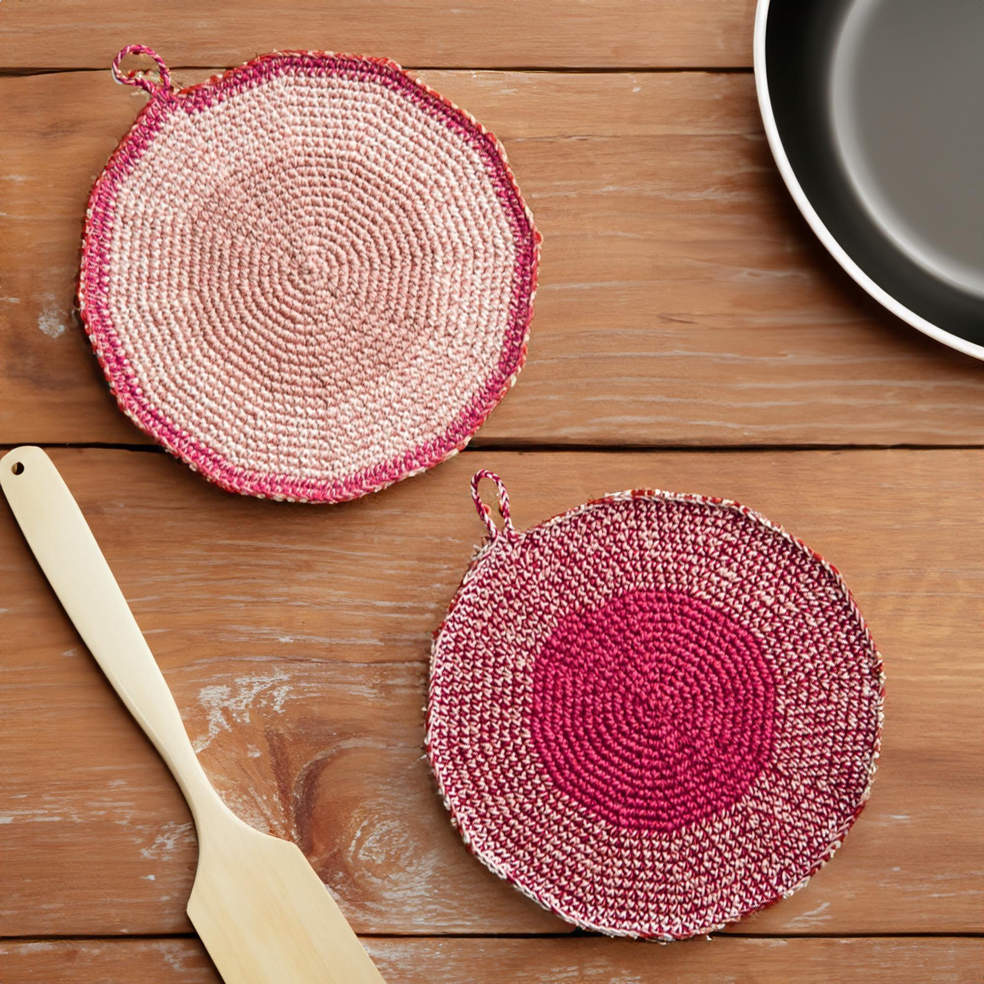 Earthy Tones Circular Weaves