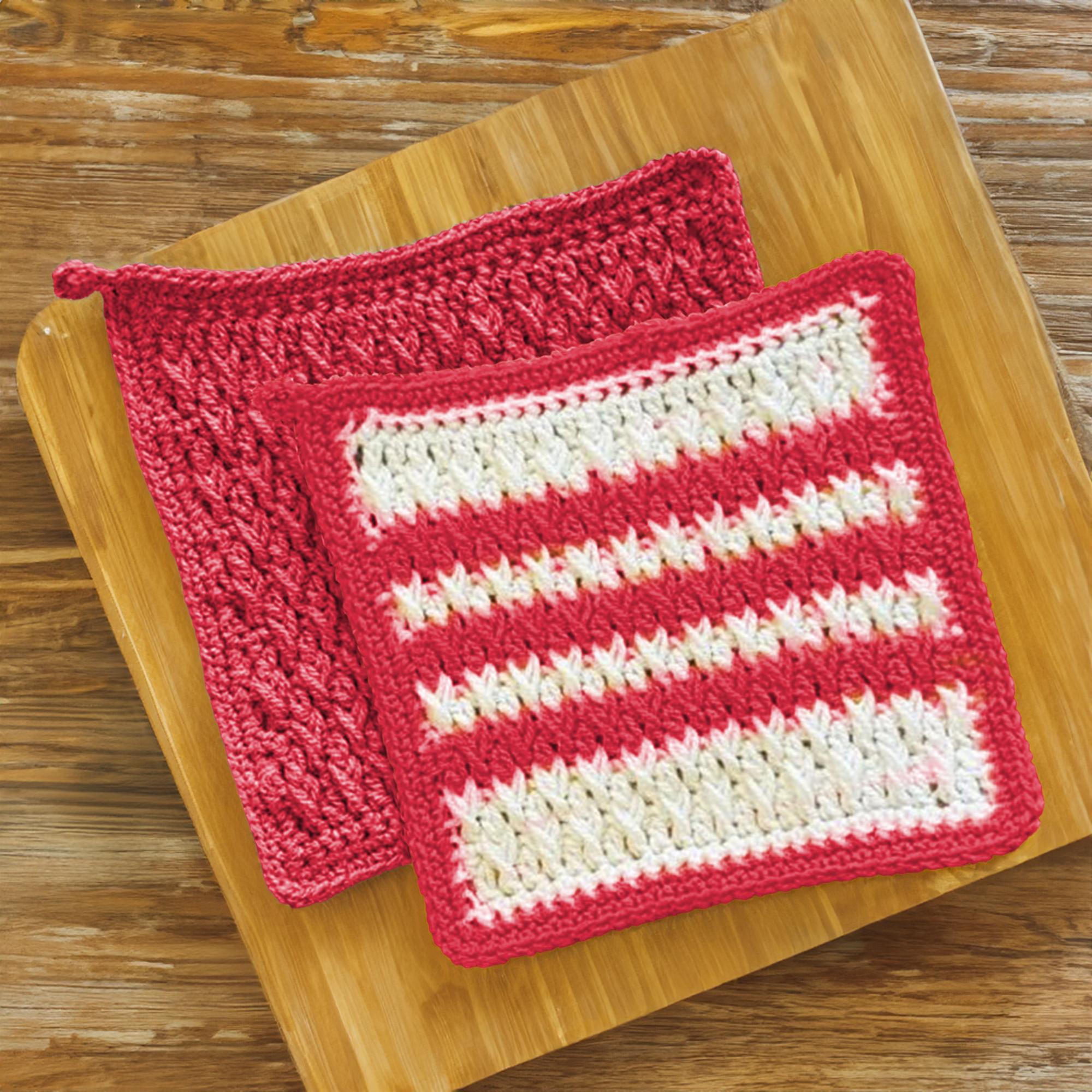 Mountain Peaks Square Potholders