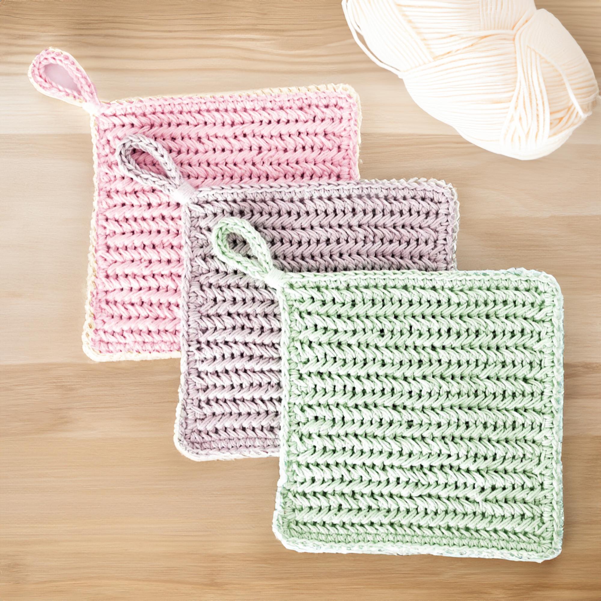 Wave Pattern Square Potholders