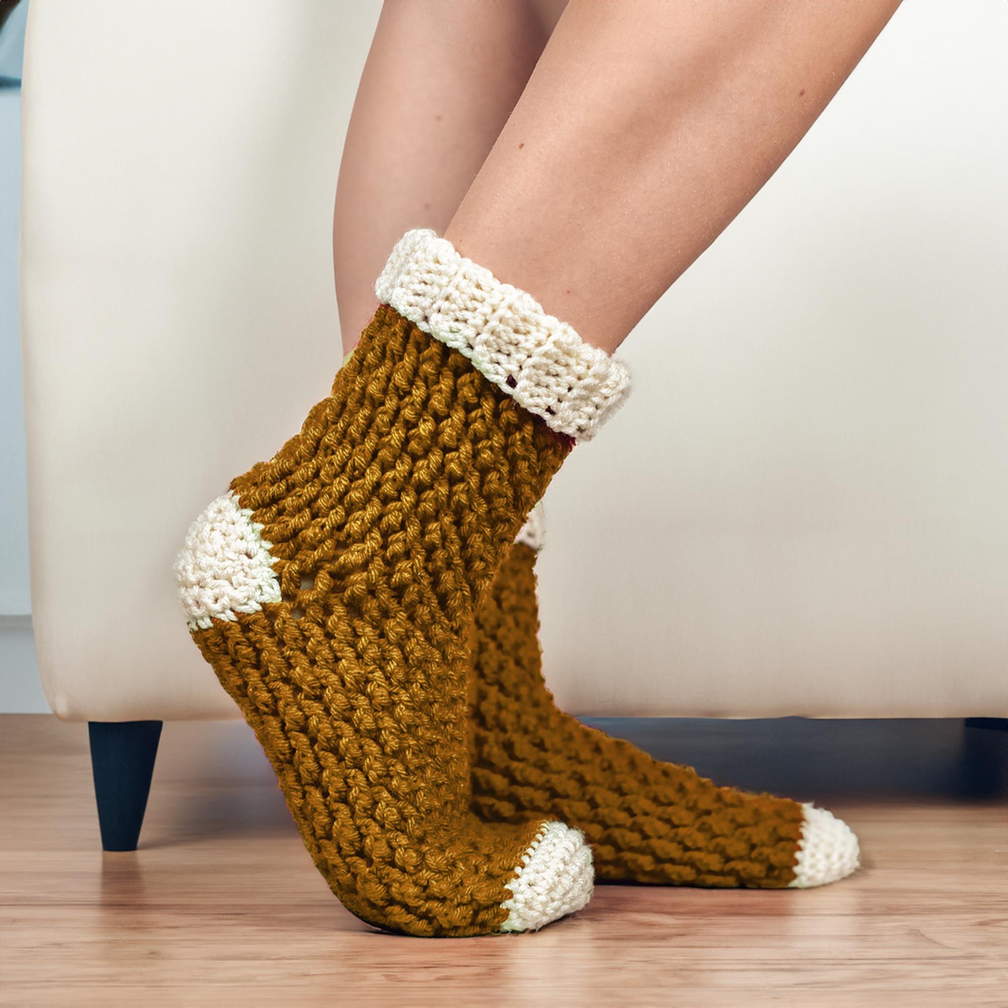 Mustard Cream Socks