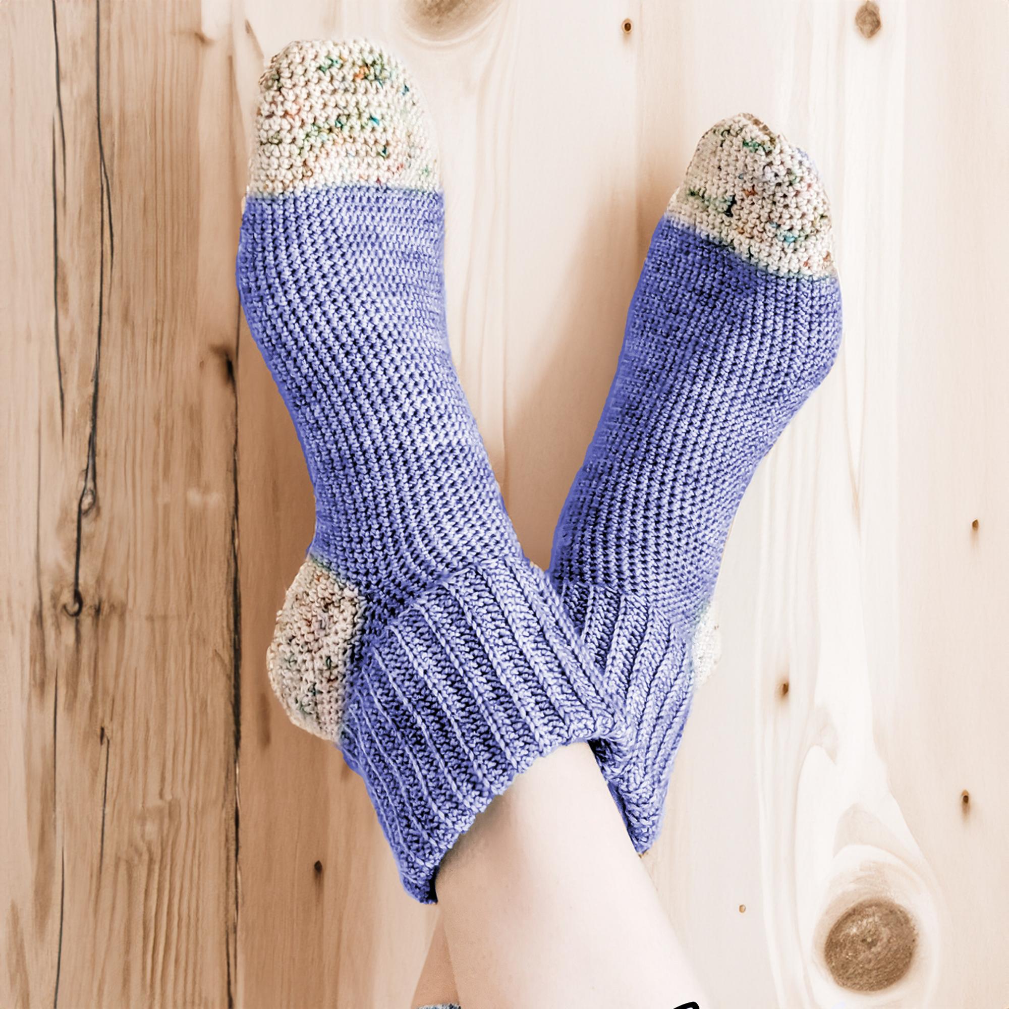 Lavender Grey Tip Socks