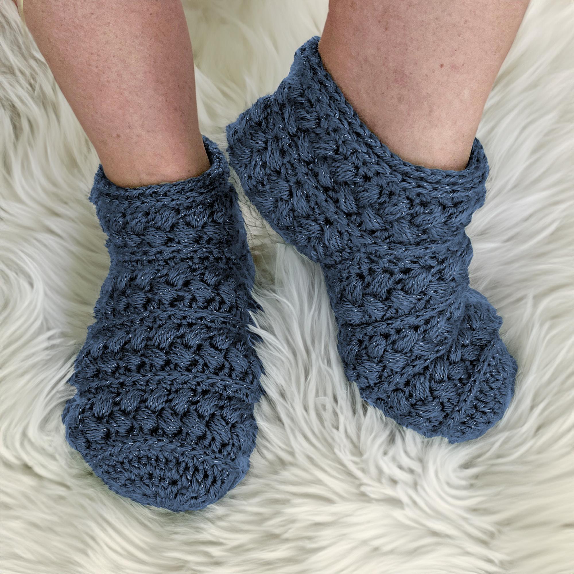 Puffer Stripe Ankle Socks