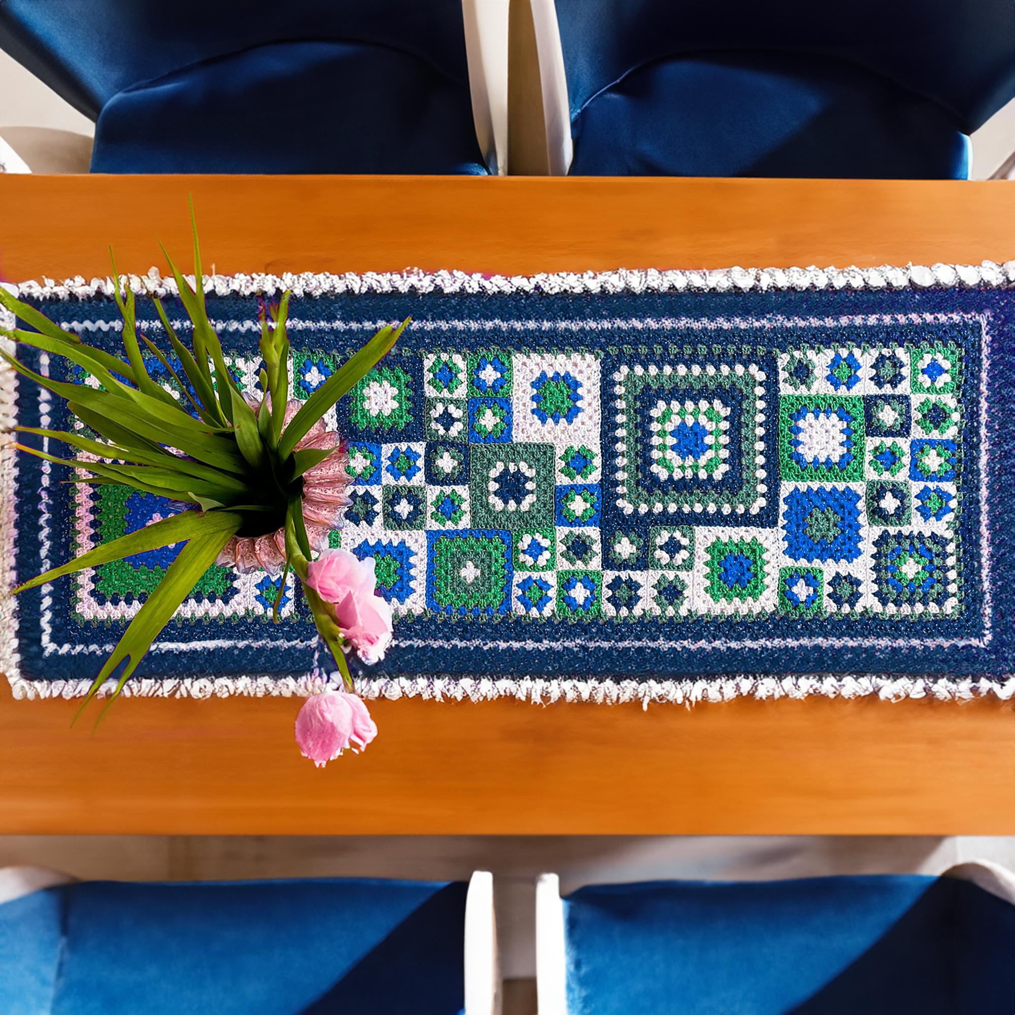 Harmony Blue Green Table Runner
