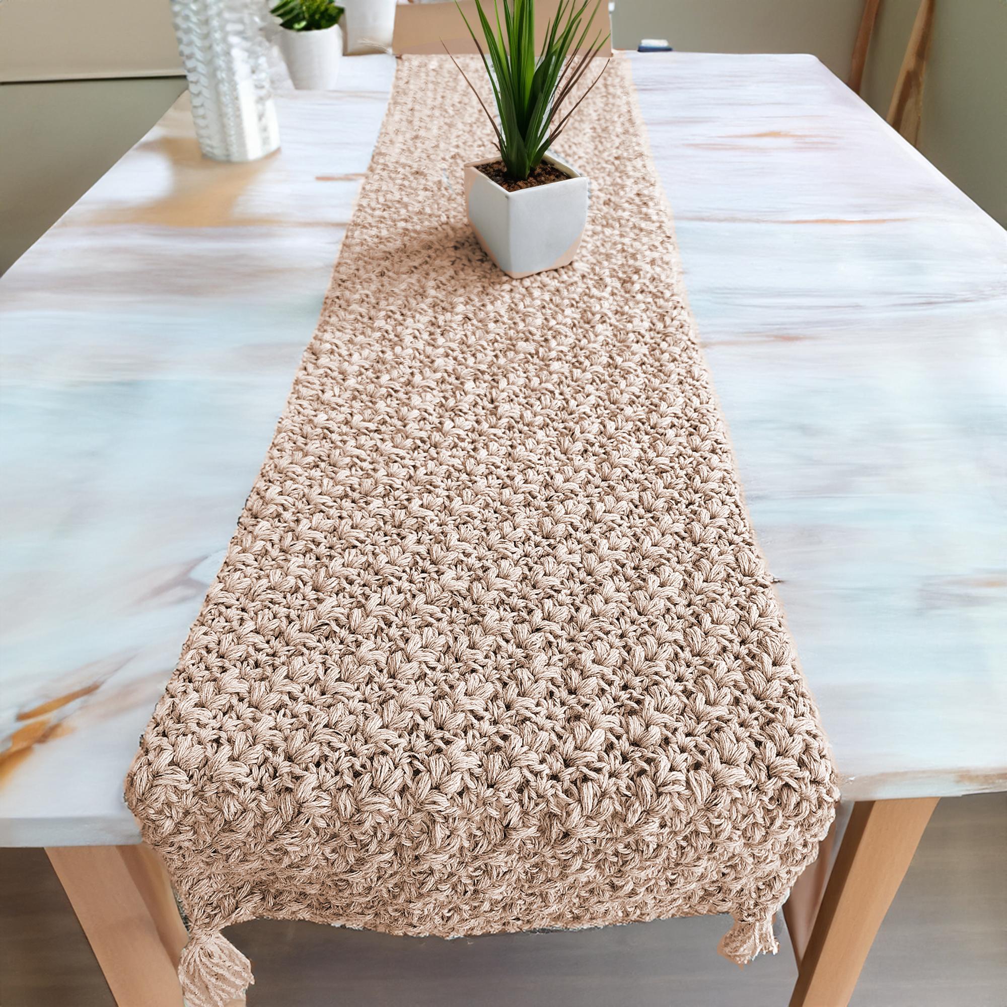 Lattee Stitch Table Runner