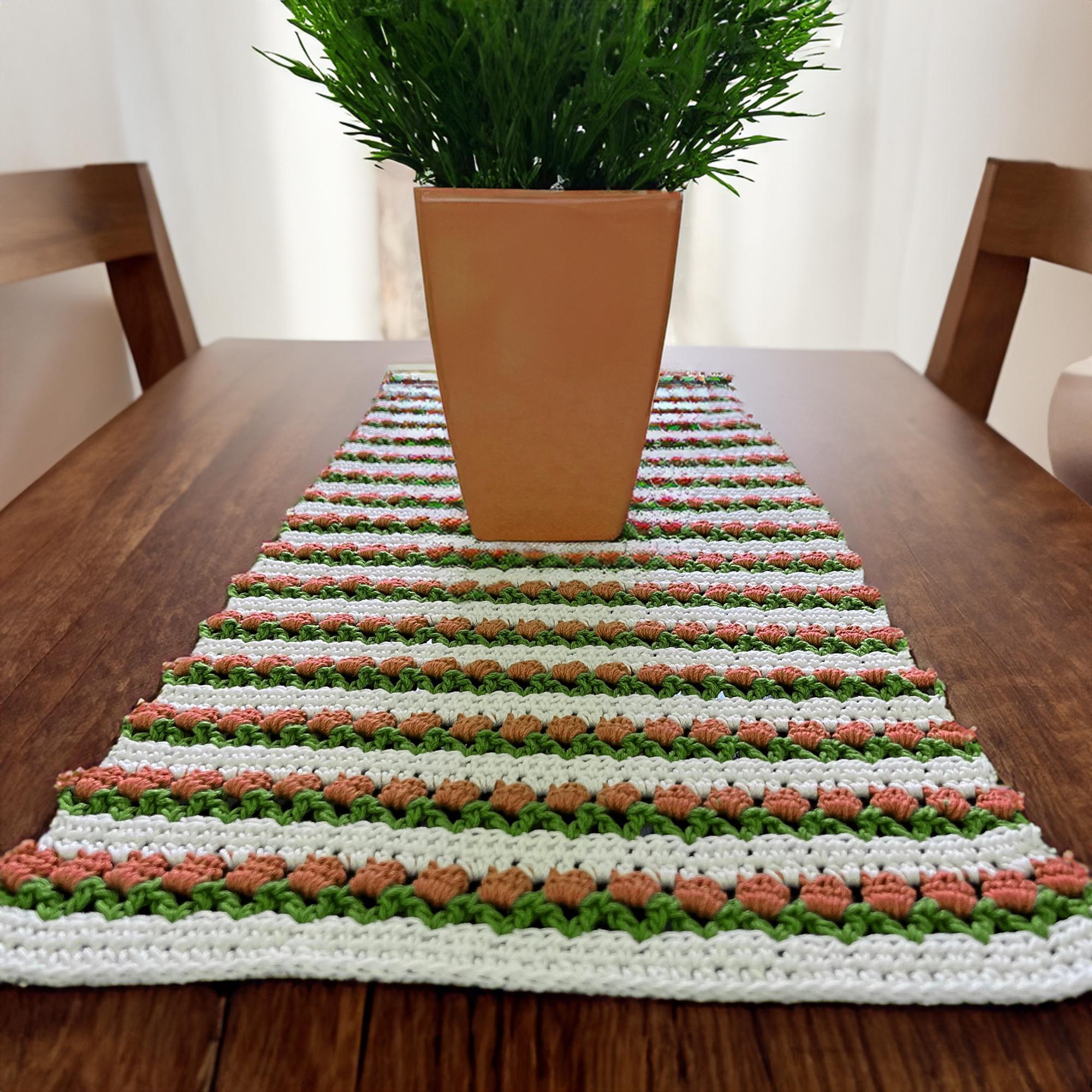 Springtime Blossom Table Runner