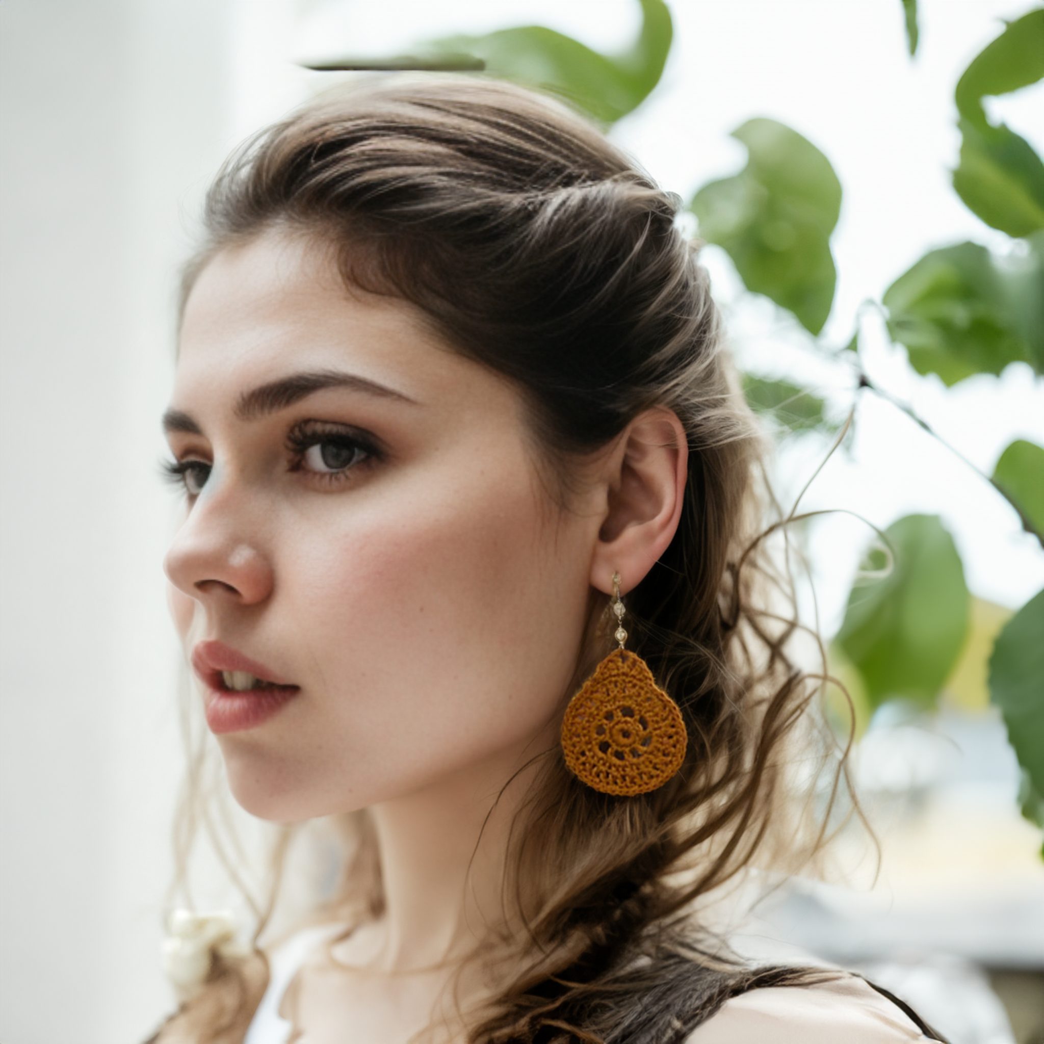 Autumnal Mandala Earrings