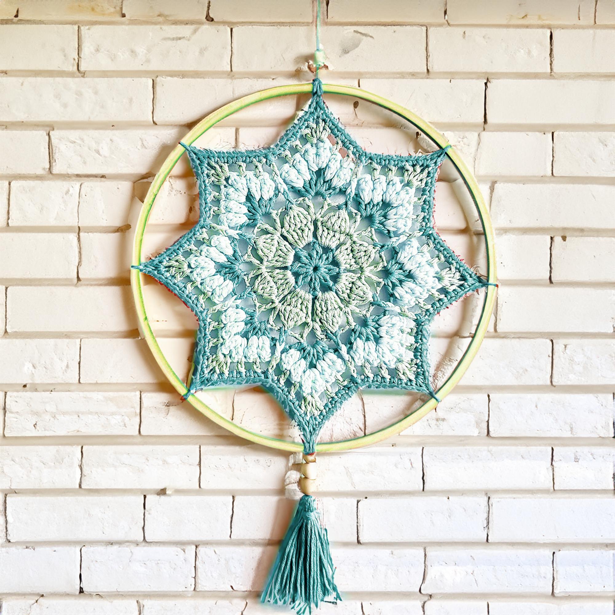 Blushing Dreamcatcher Mandala Wall Art