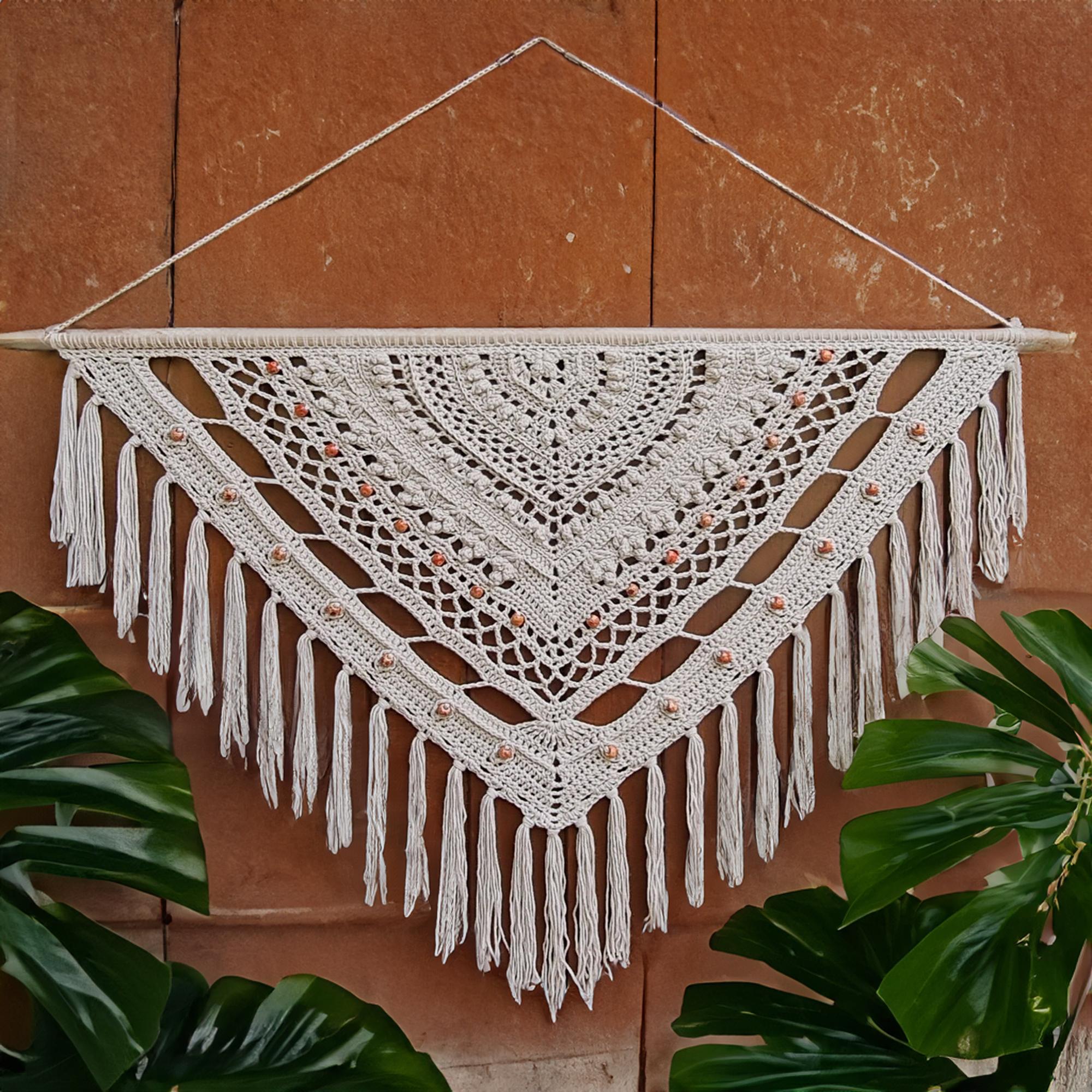 Twilight Tassel Triangle Wall Art