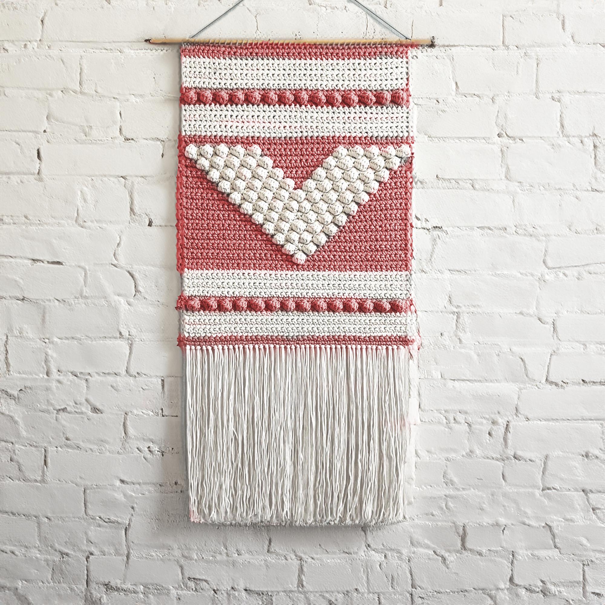 Chevron Charms Fringe Wall Art