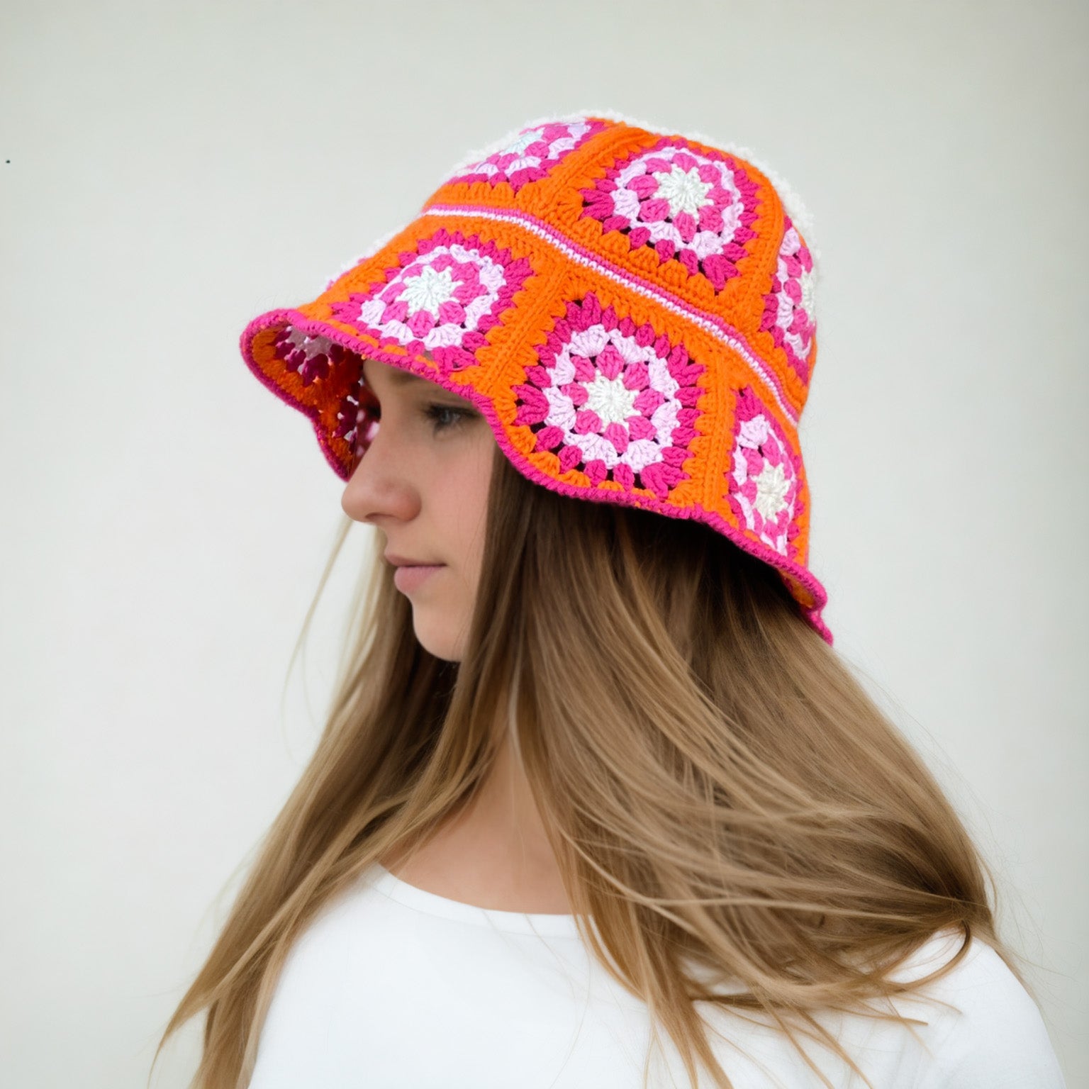 Candy Square Bucket Hat