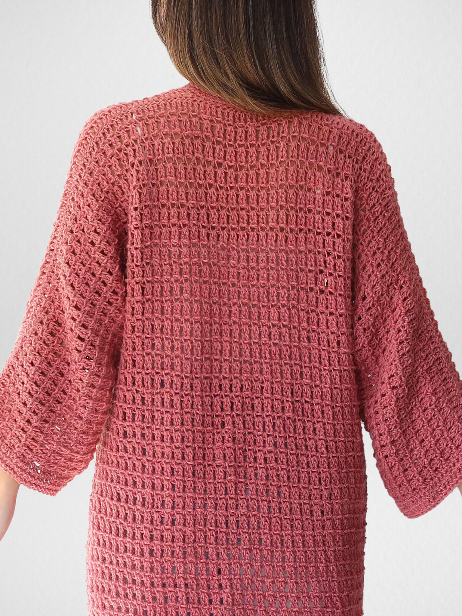 Drapey Sleeve Lacey Cardigan