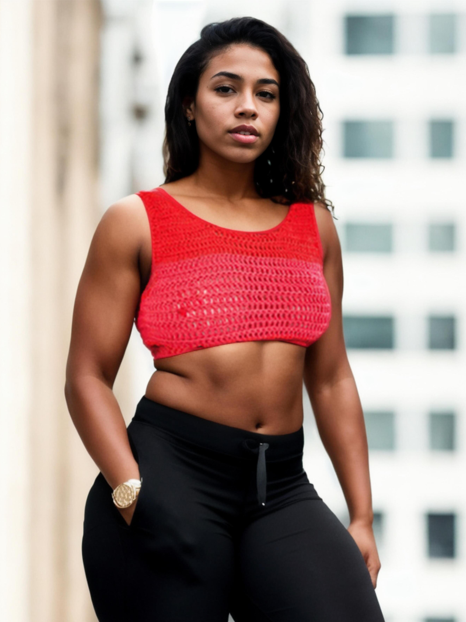 Ravishing Ruby Crop Top