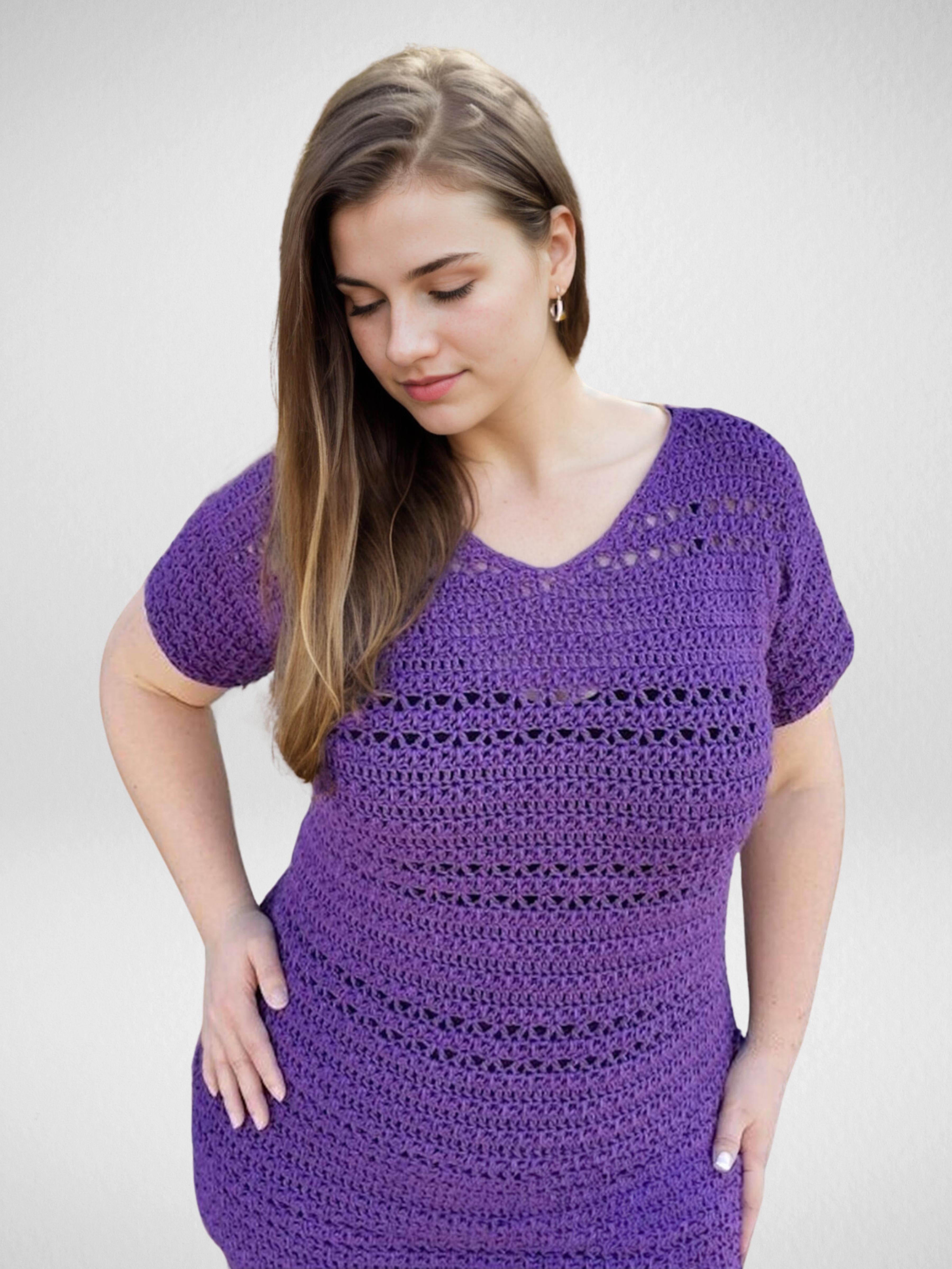 Royal Purple Tunic/Short/Mini Dress