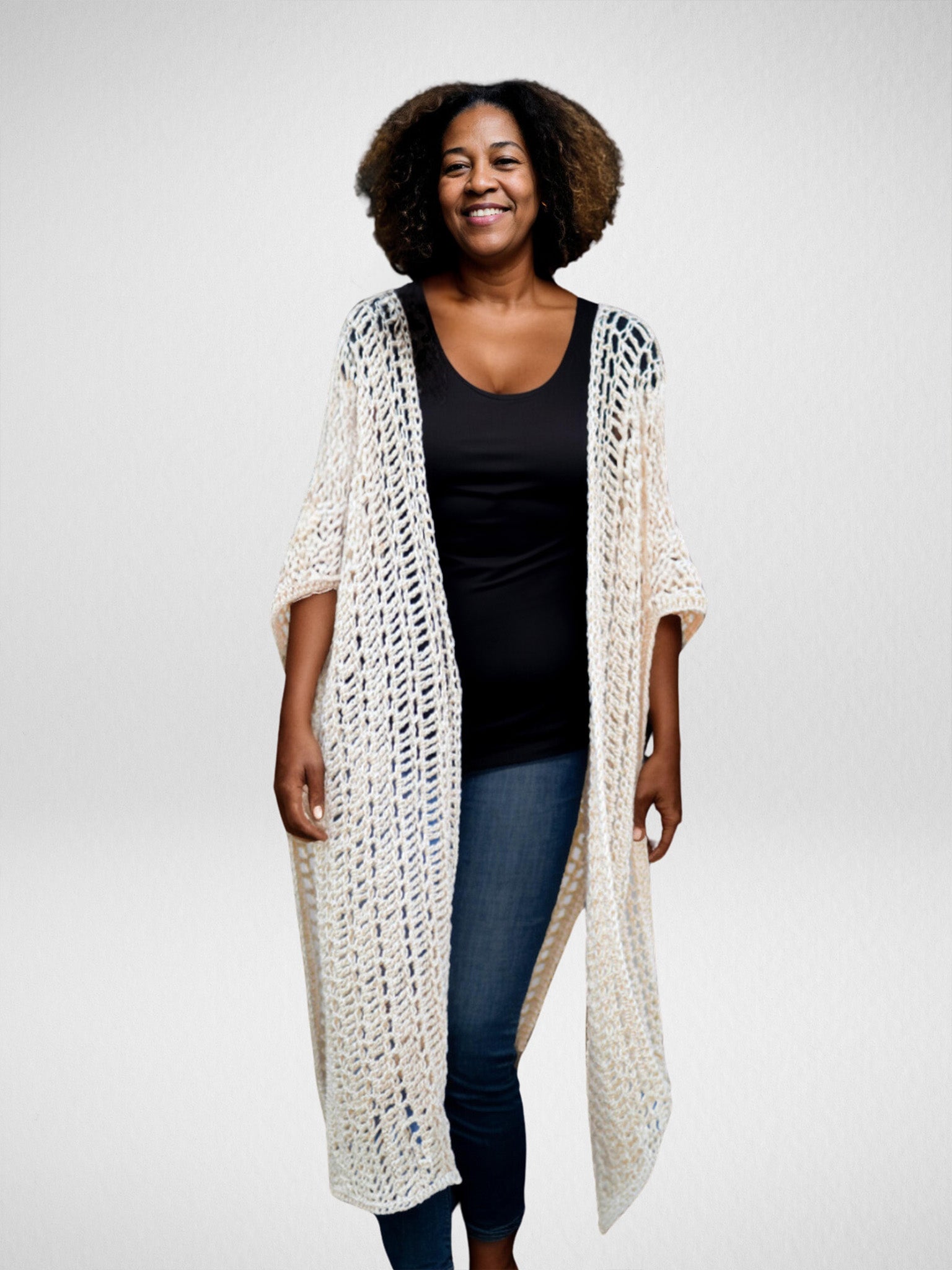 Misty Shoreline One-Piece Cover-Up