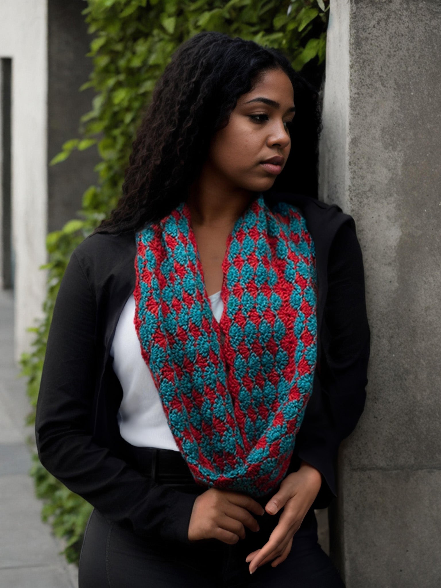Berry Waves Cowl