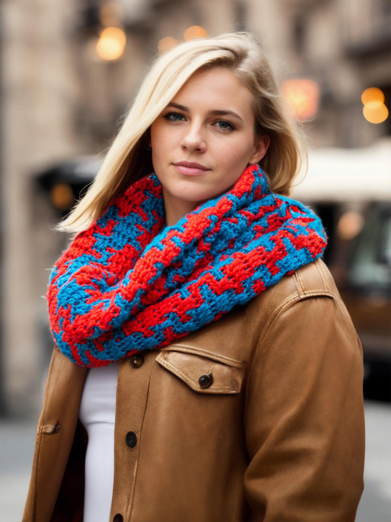 Patriotic Warmth Cowl