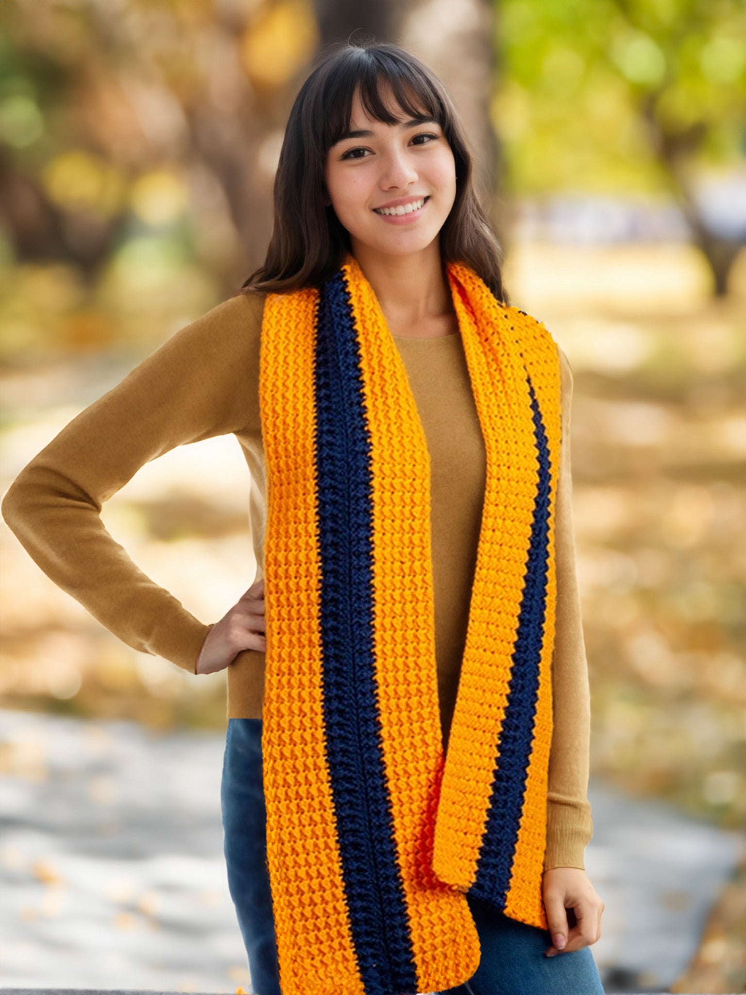 Varsity Charm Scarf