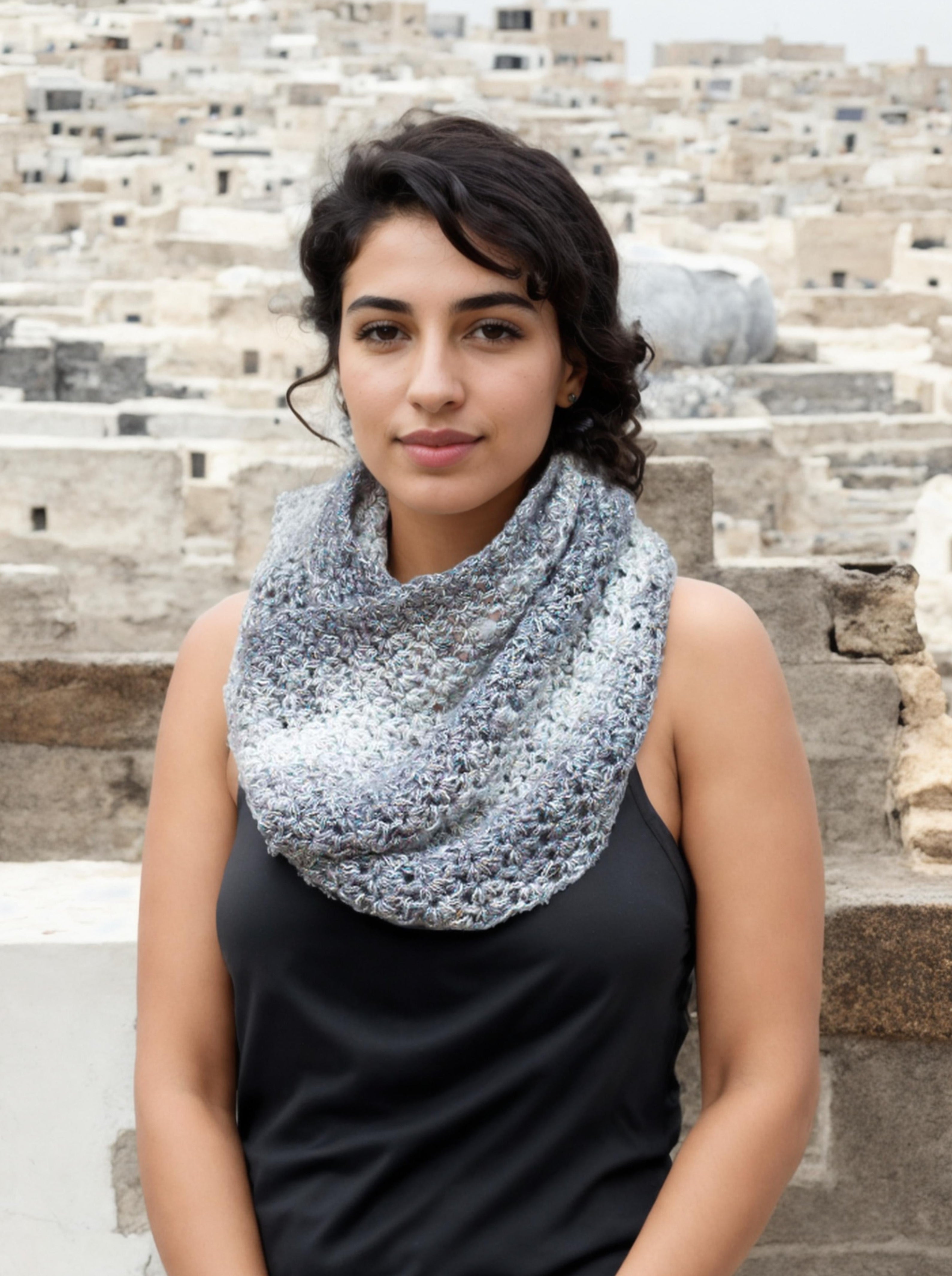 Moonstone Twist Cowl