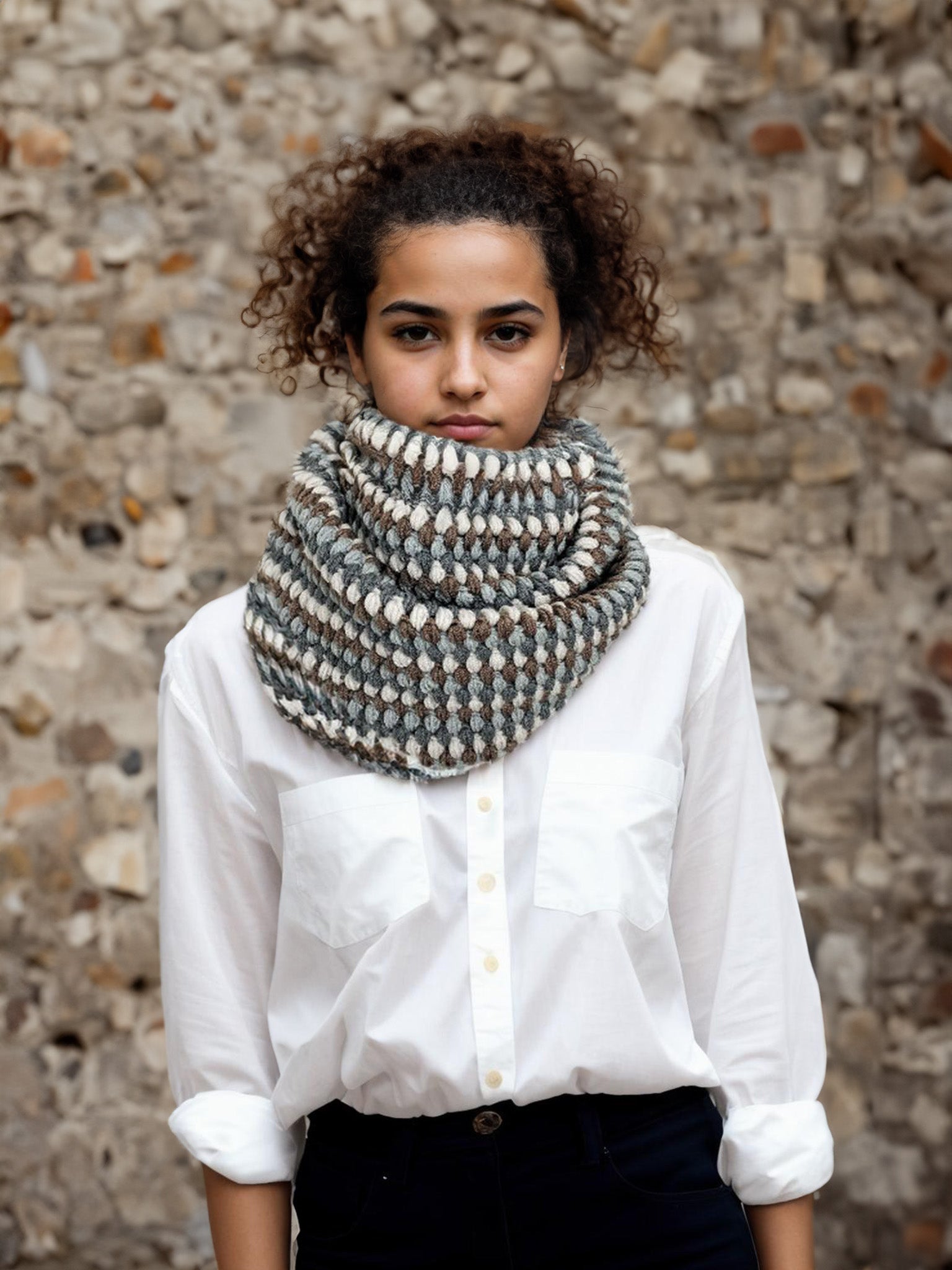Heathered Hug Cowl