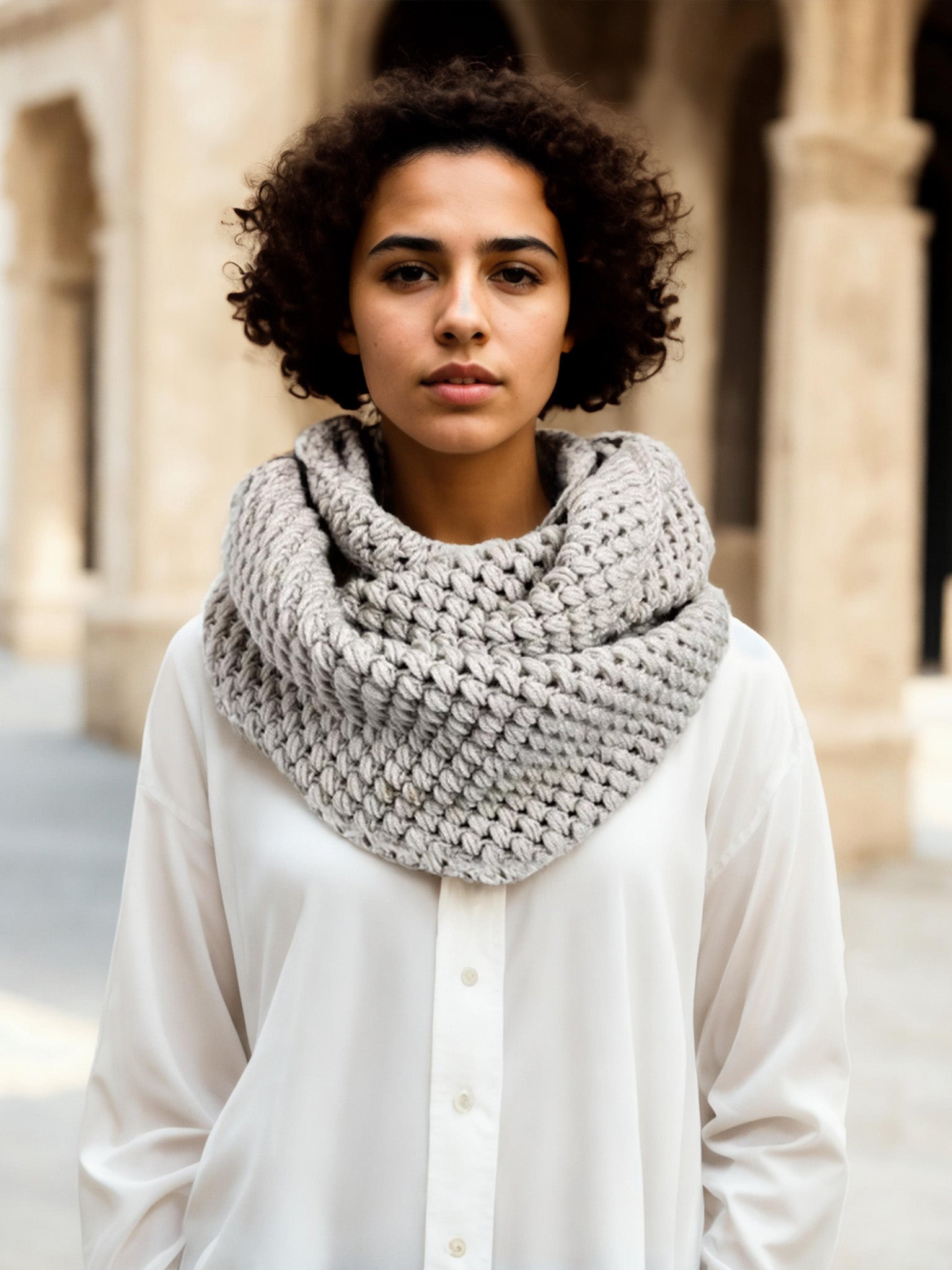 Heathered Hug Cowl
