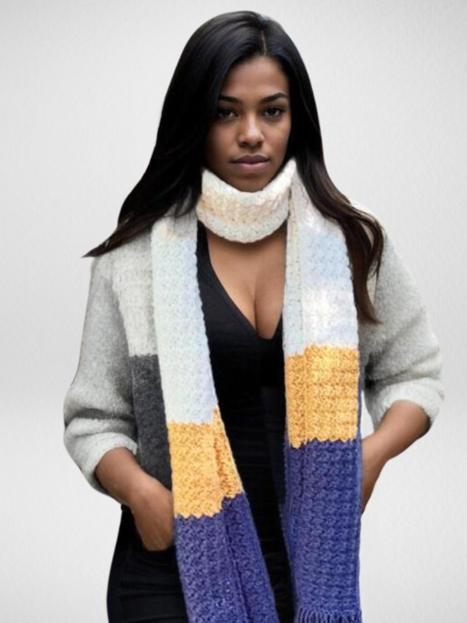 Twilight Tassel Scarf