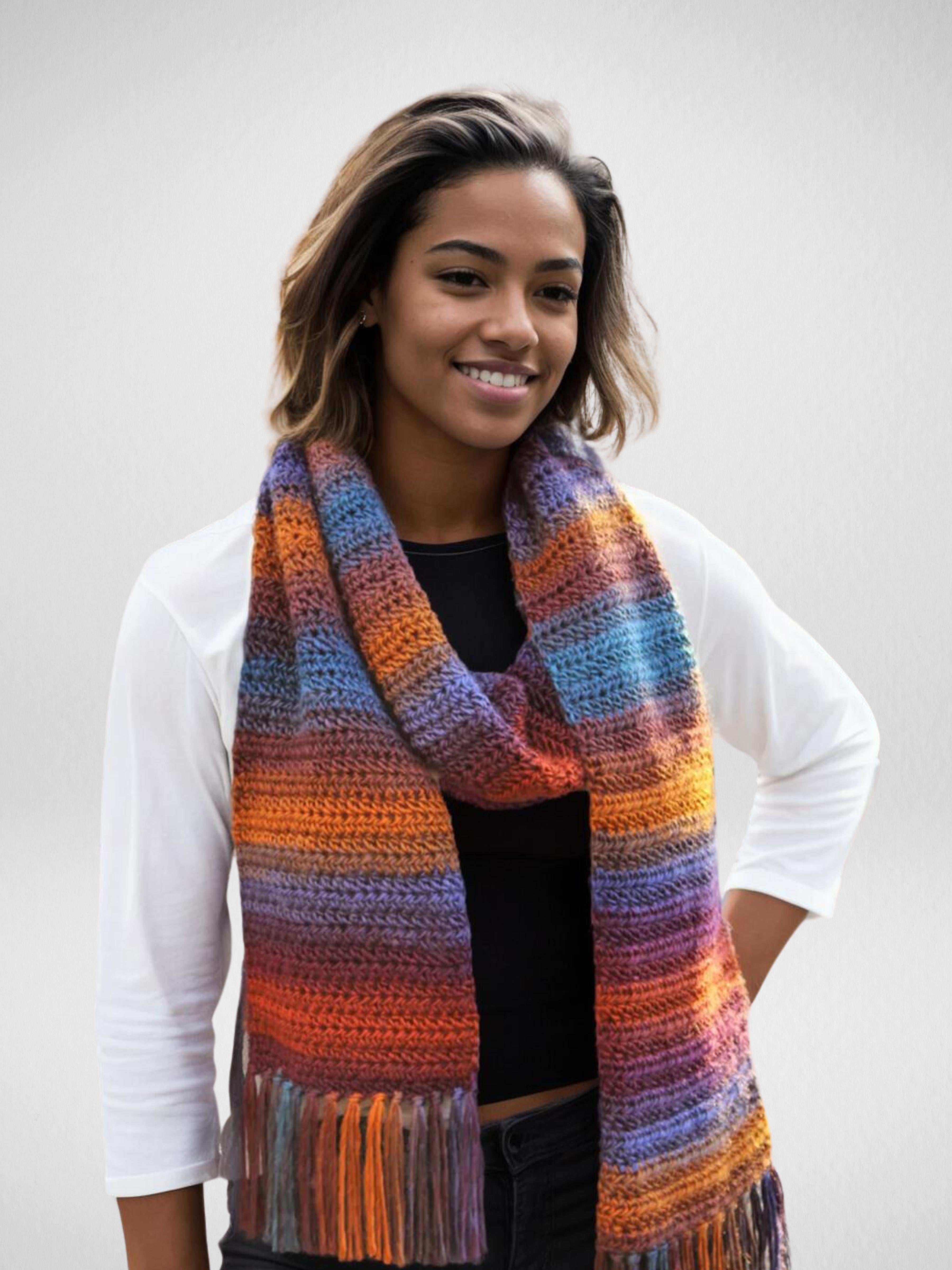 Dusk Stripes Scarf