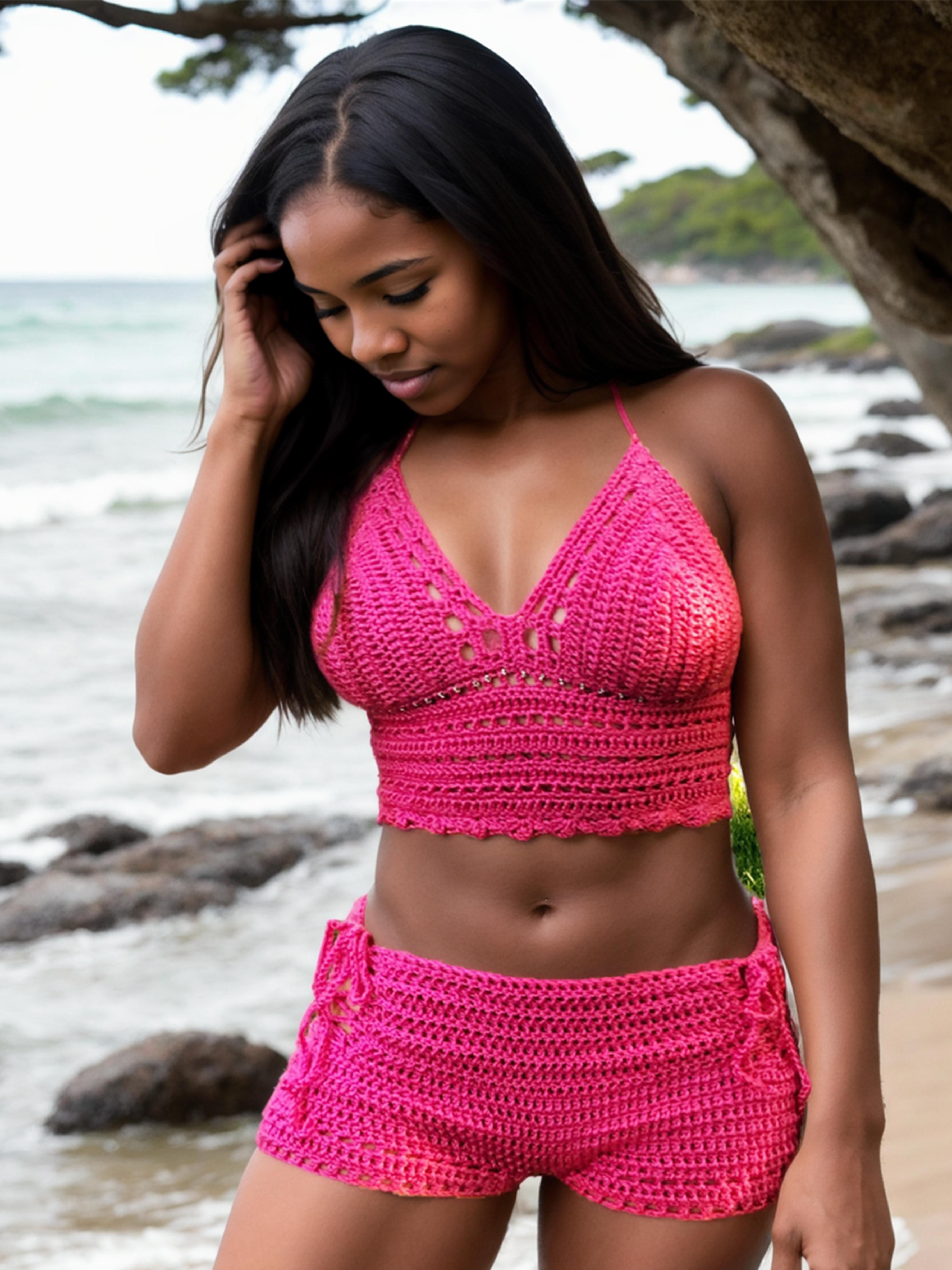 Fuchsia Breeze Shorts