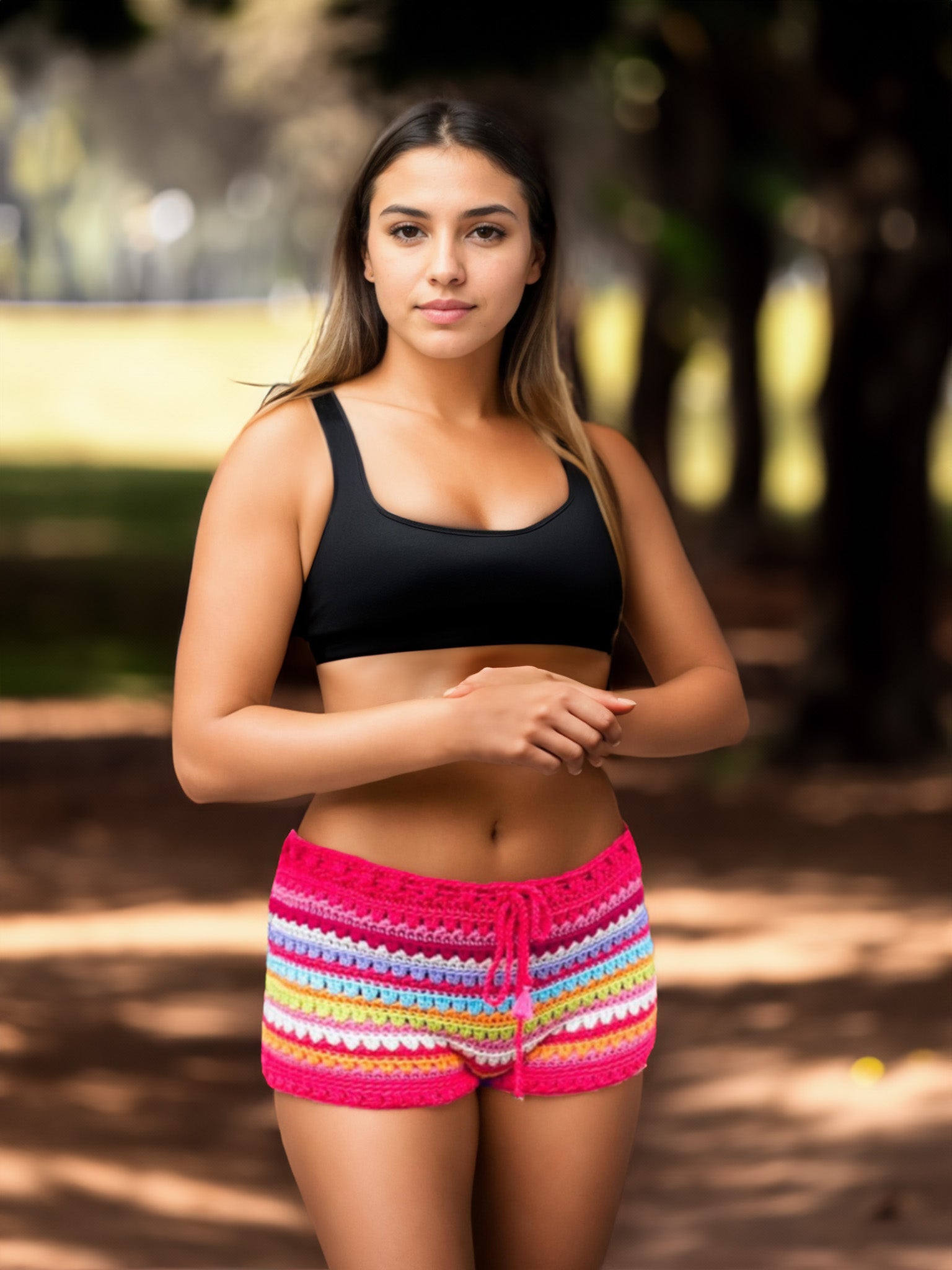 Fiesta Bright Shorts
