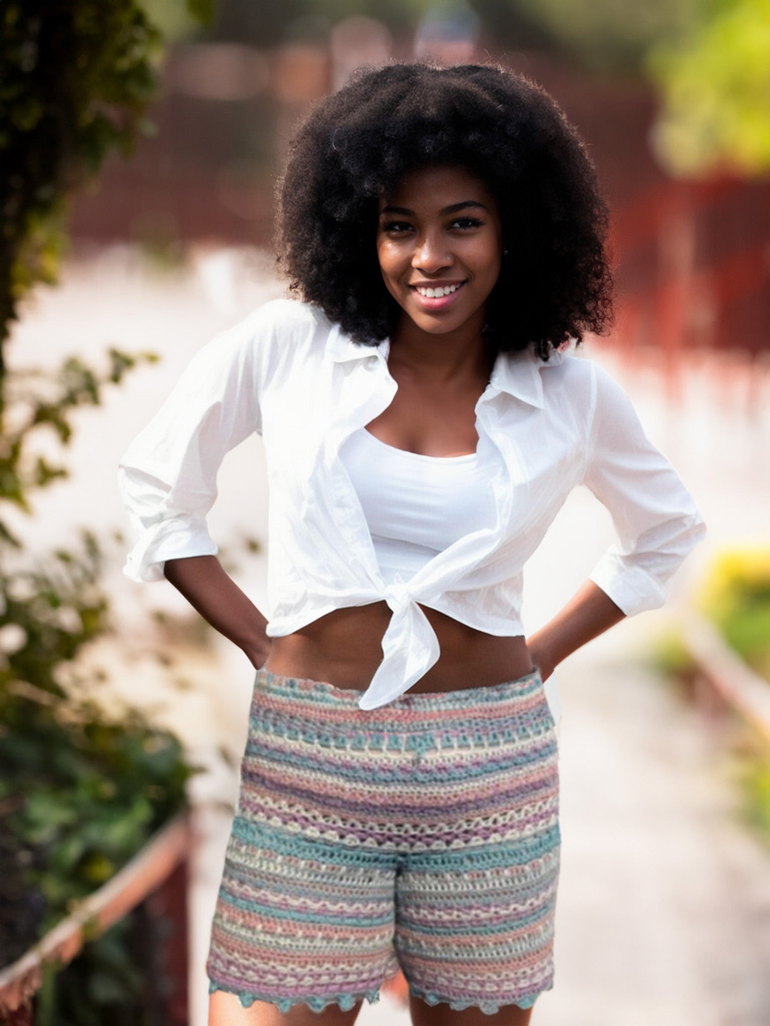 Mystical Stripes Shorts