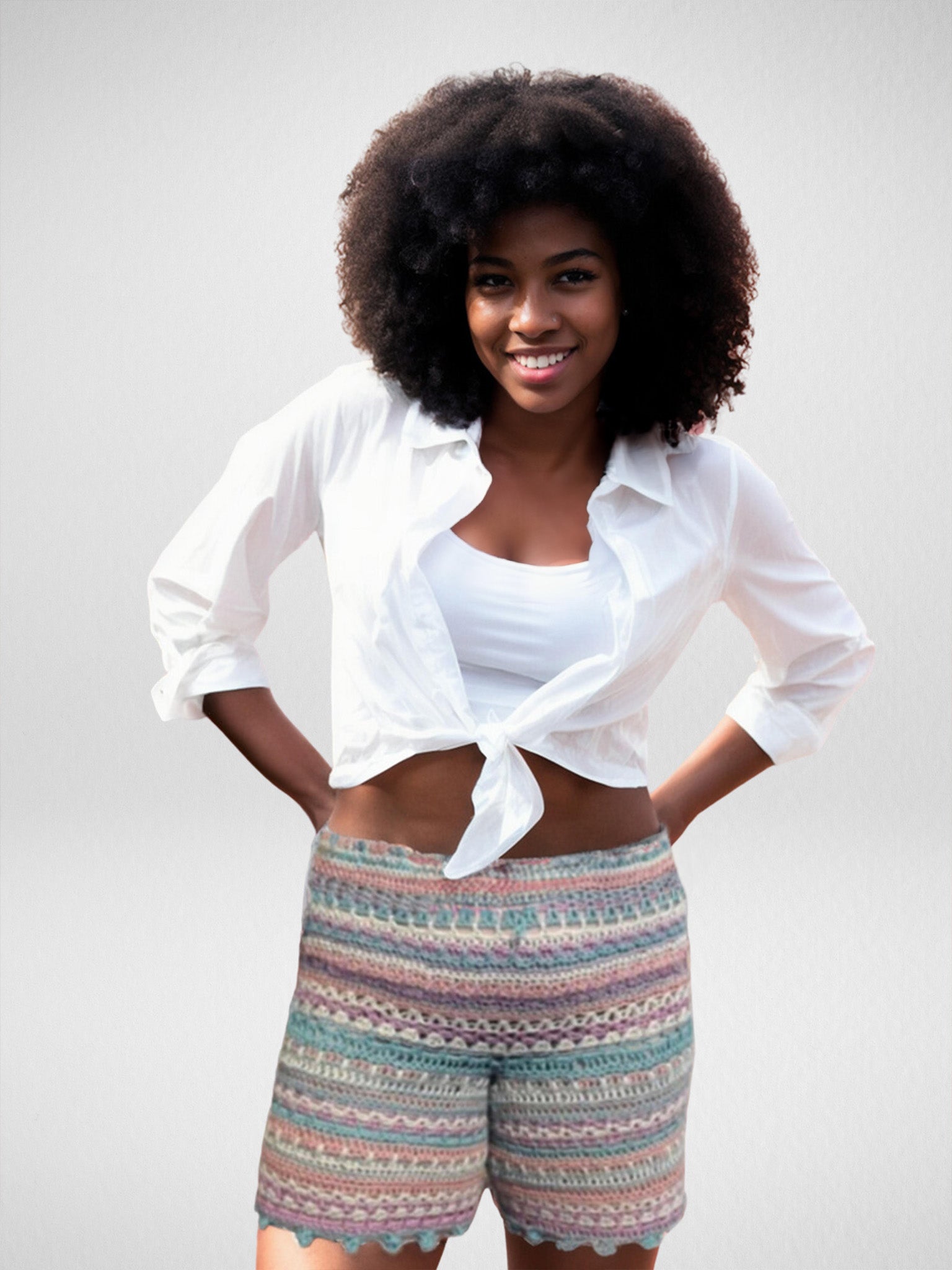 Mystical Stripes Shorts