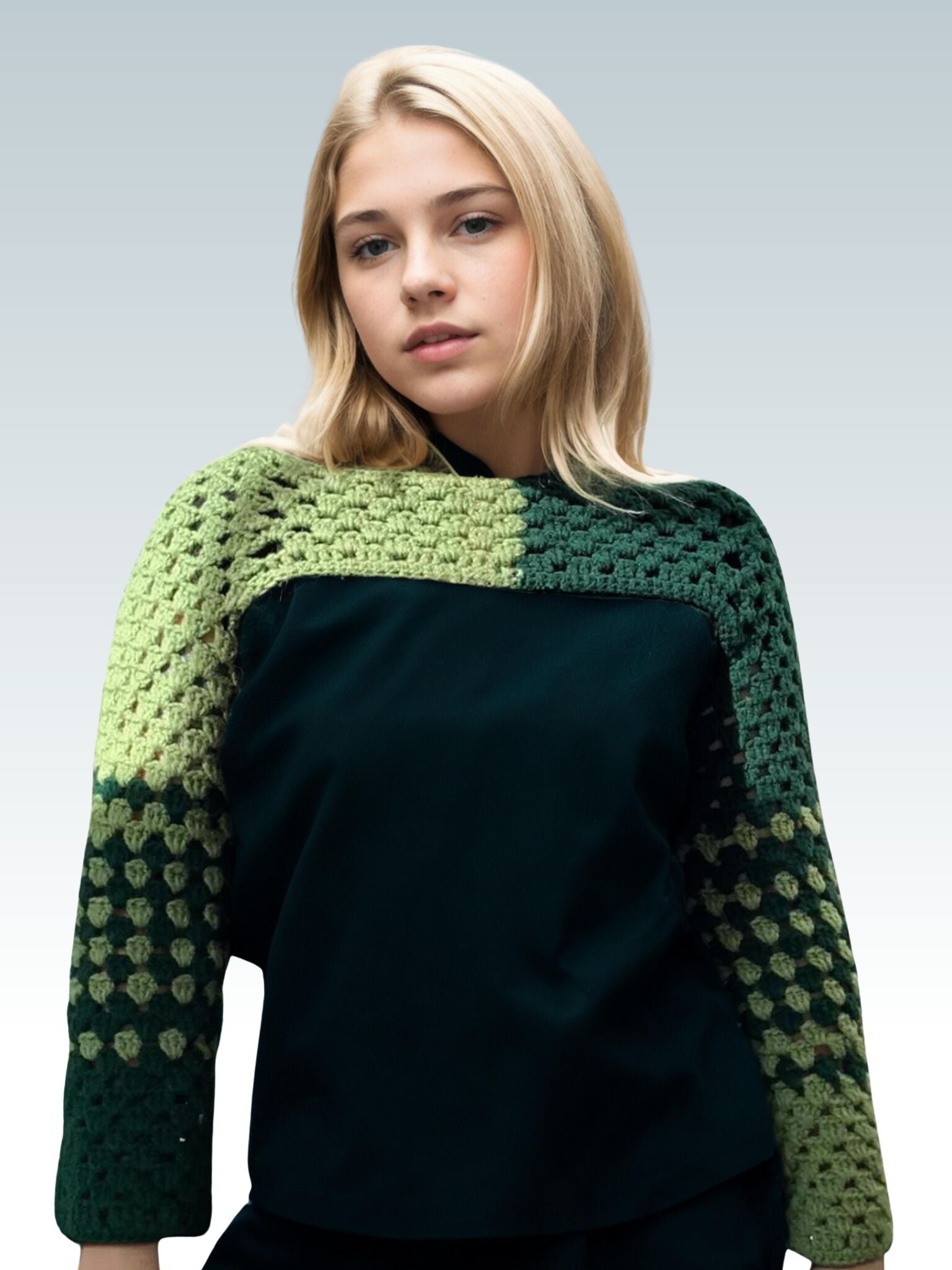 Forest Granny Stitch Shrug