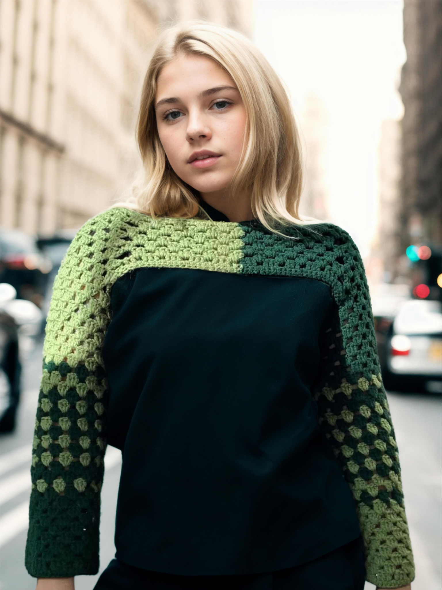 Forest Granny Stitch Shrug