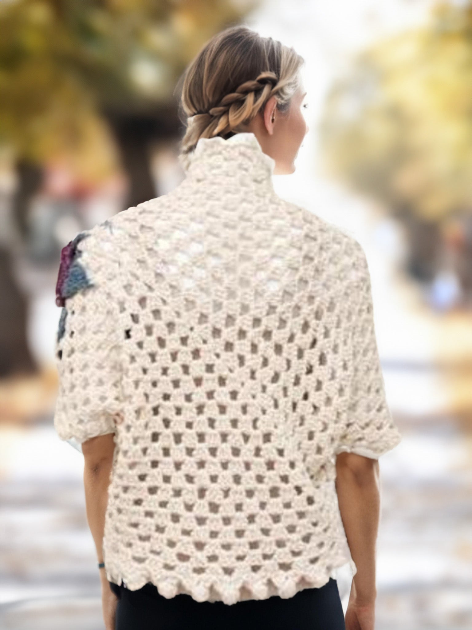 Bloom Accent Shrug