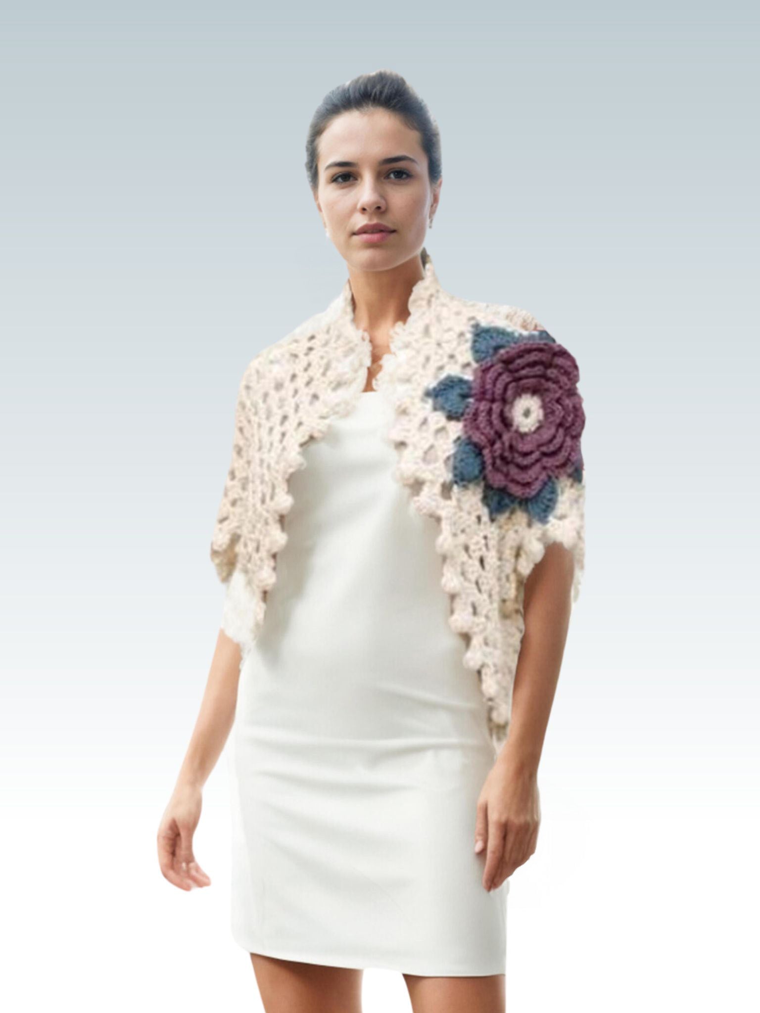 Bloom Accent Shrug