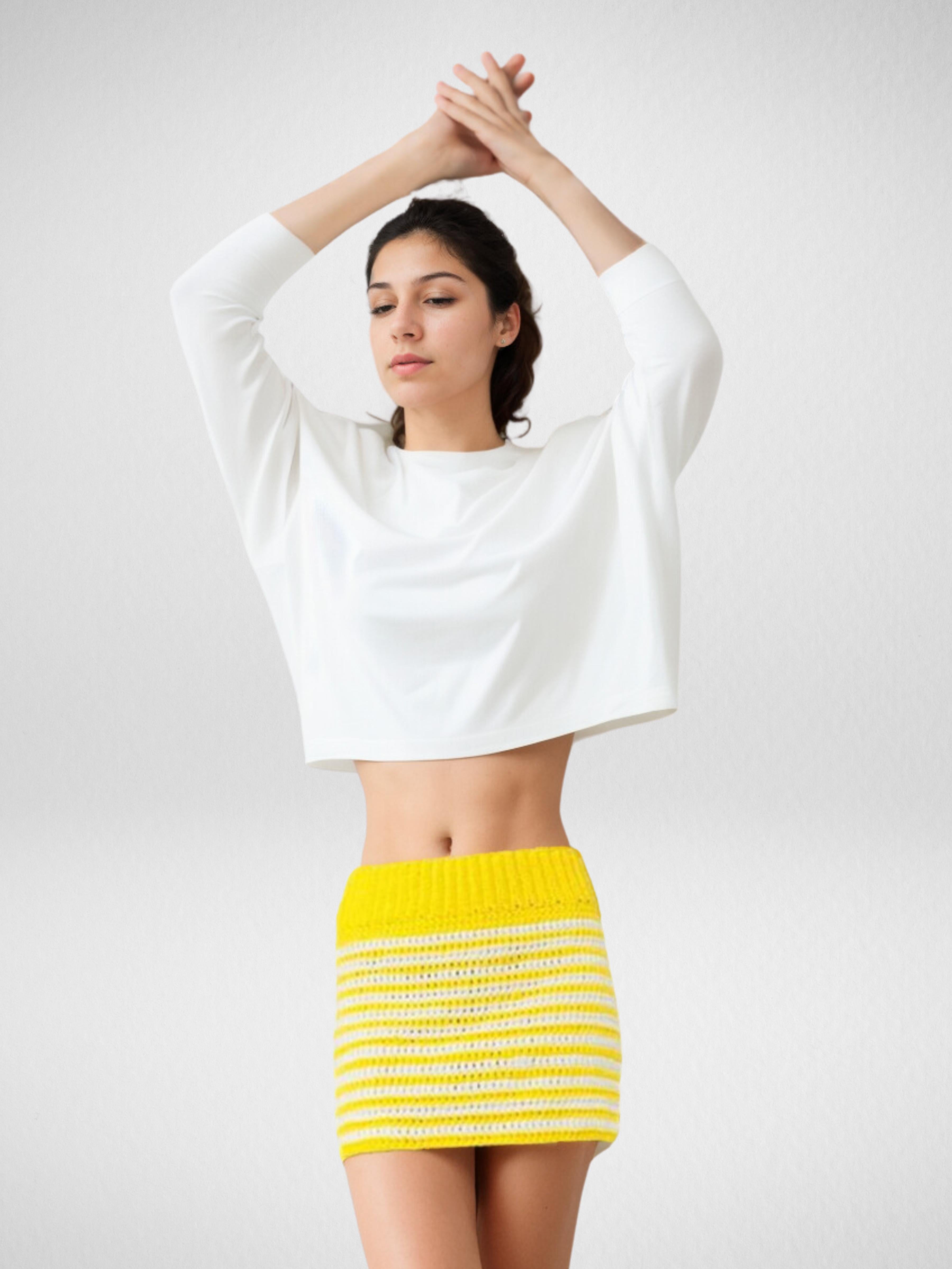 Sunshine Stripes Summer Short/Mini Short