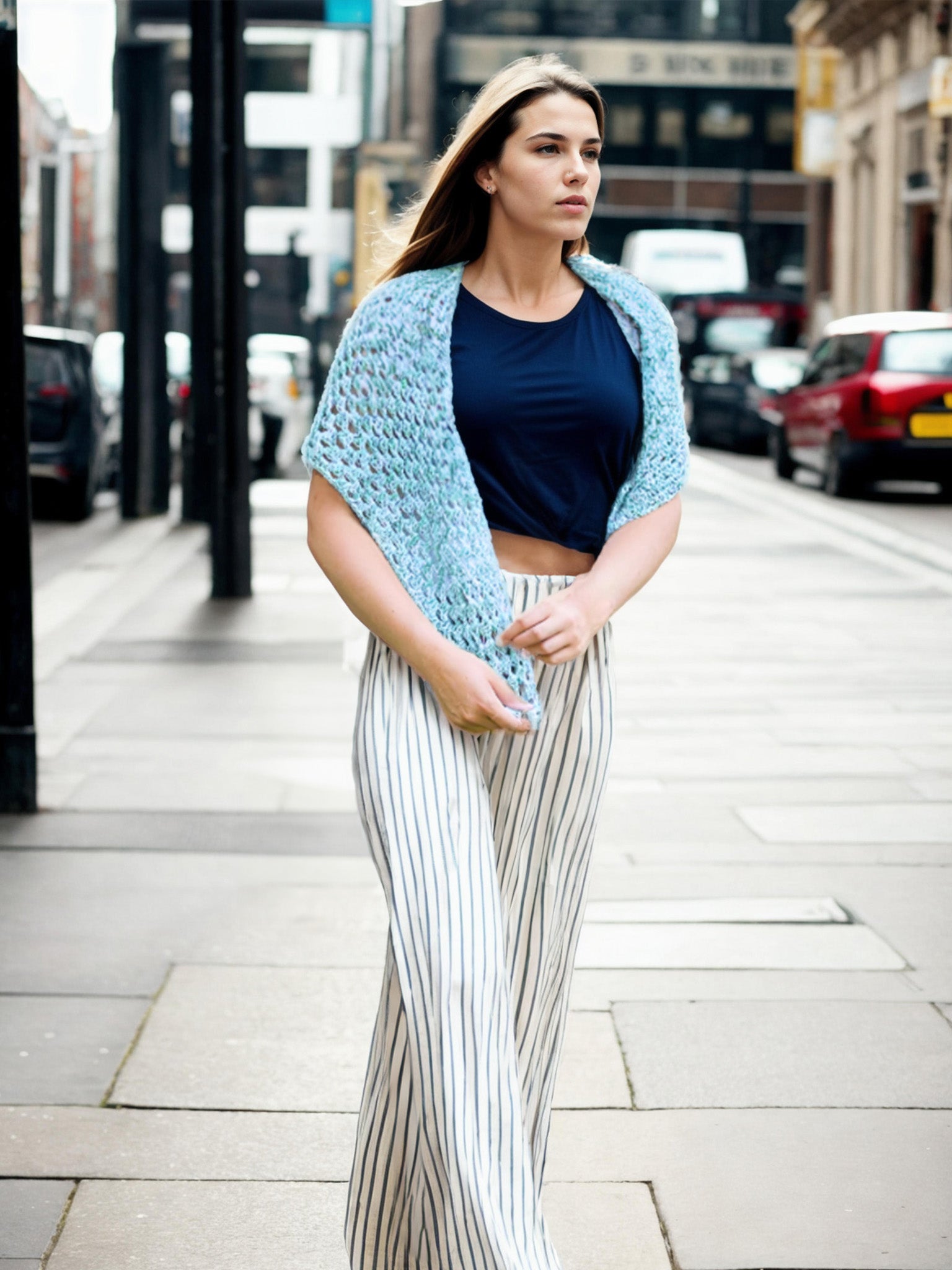 Turquoise Dream Shawl