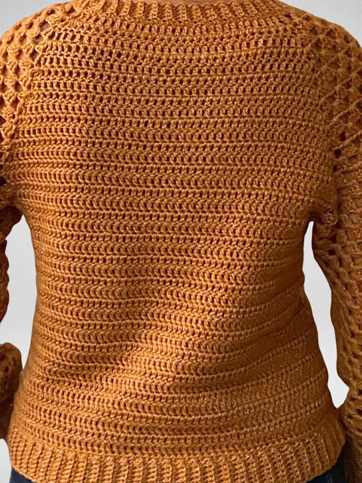 Amber Honeycomb Raglan Sweater
