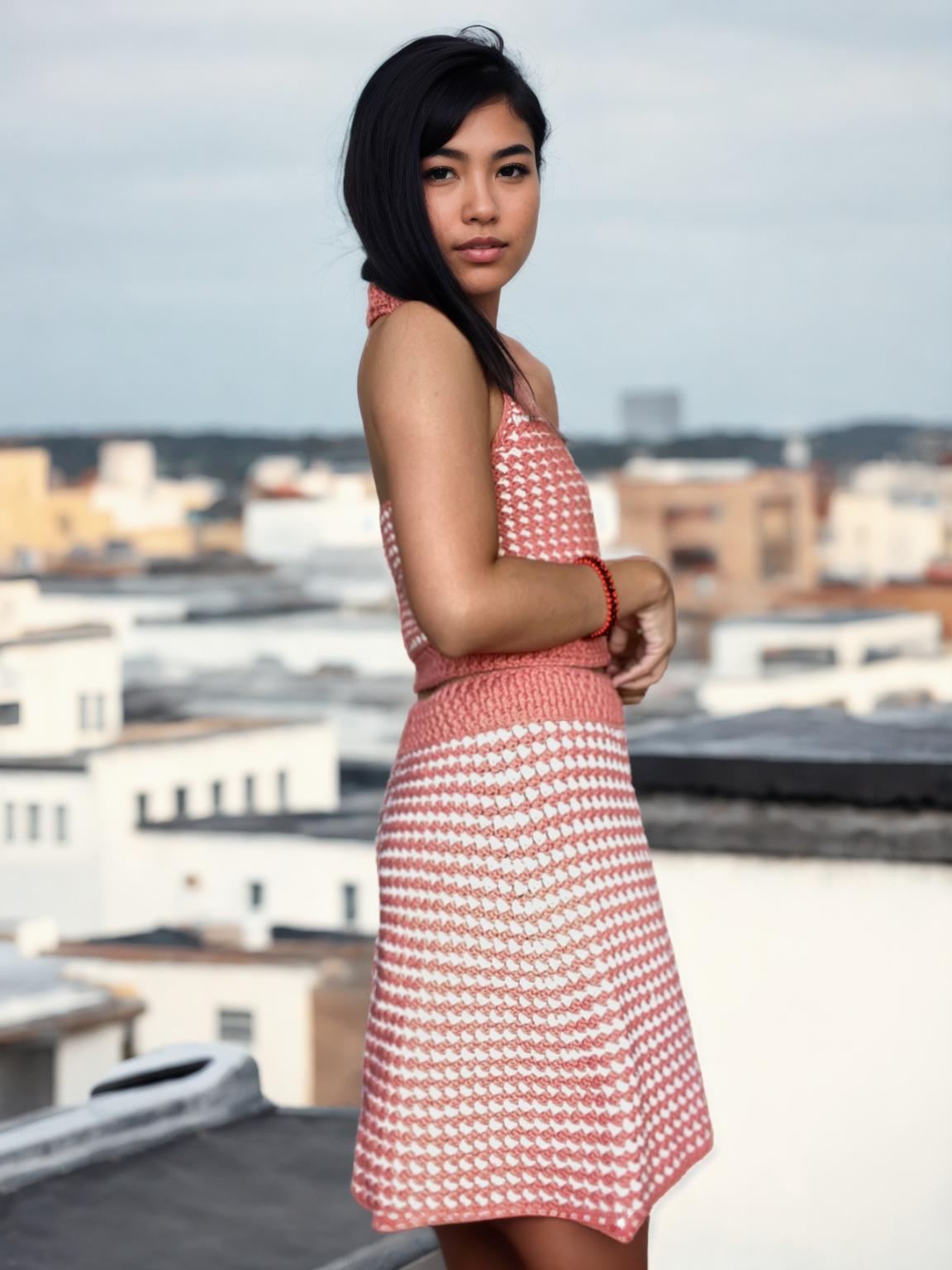 Diamond Stitch Two-Piece