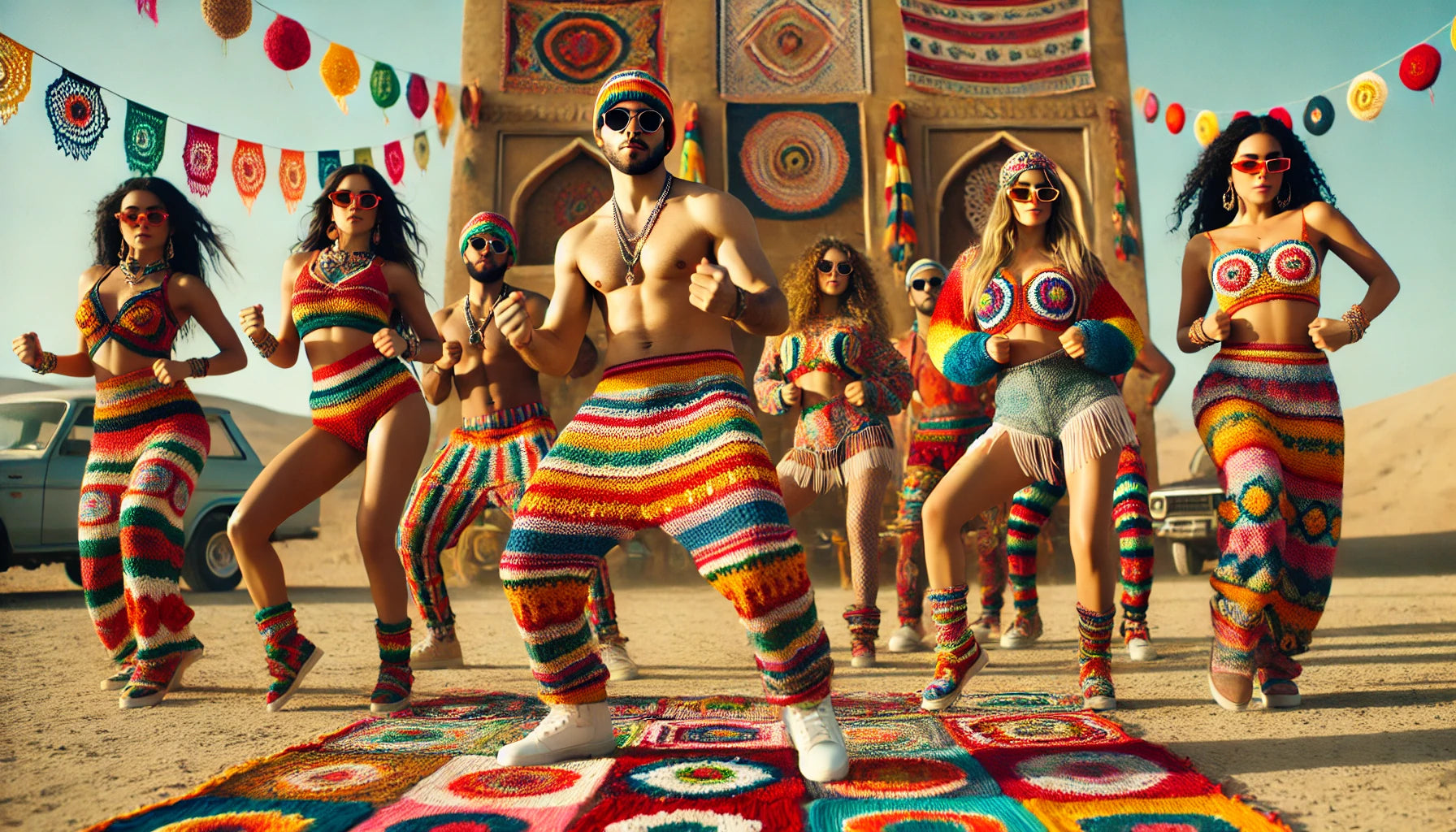 How Music Videos Are Popularizing Crochet Fashion