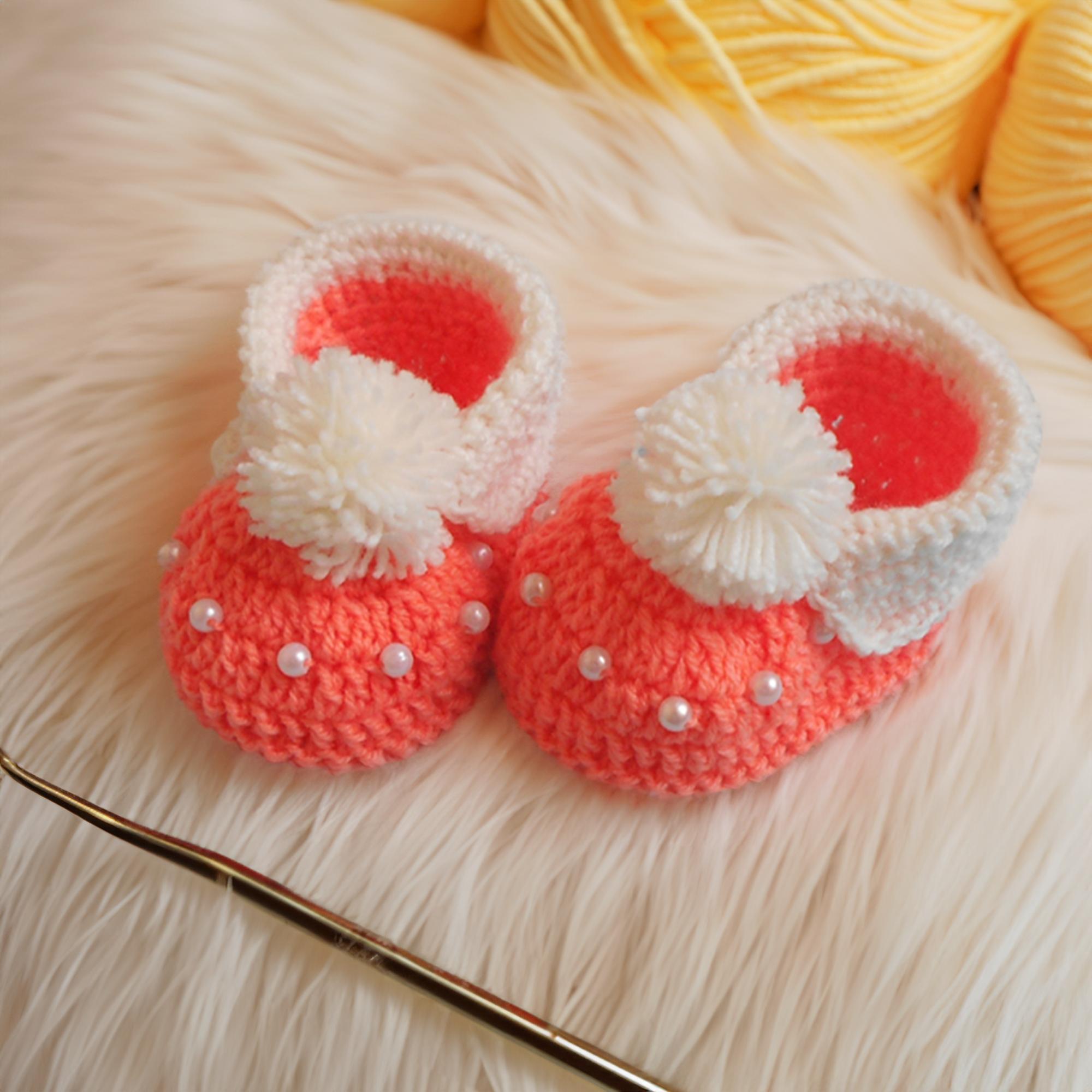 Coral Puff Slippers