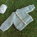 Chunky Cabled Baby Cardigan